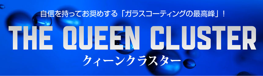 ガラスコーティング クイーンクラスター