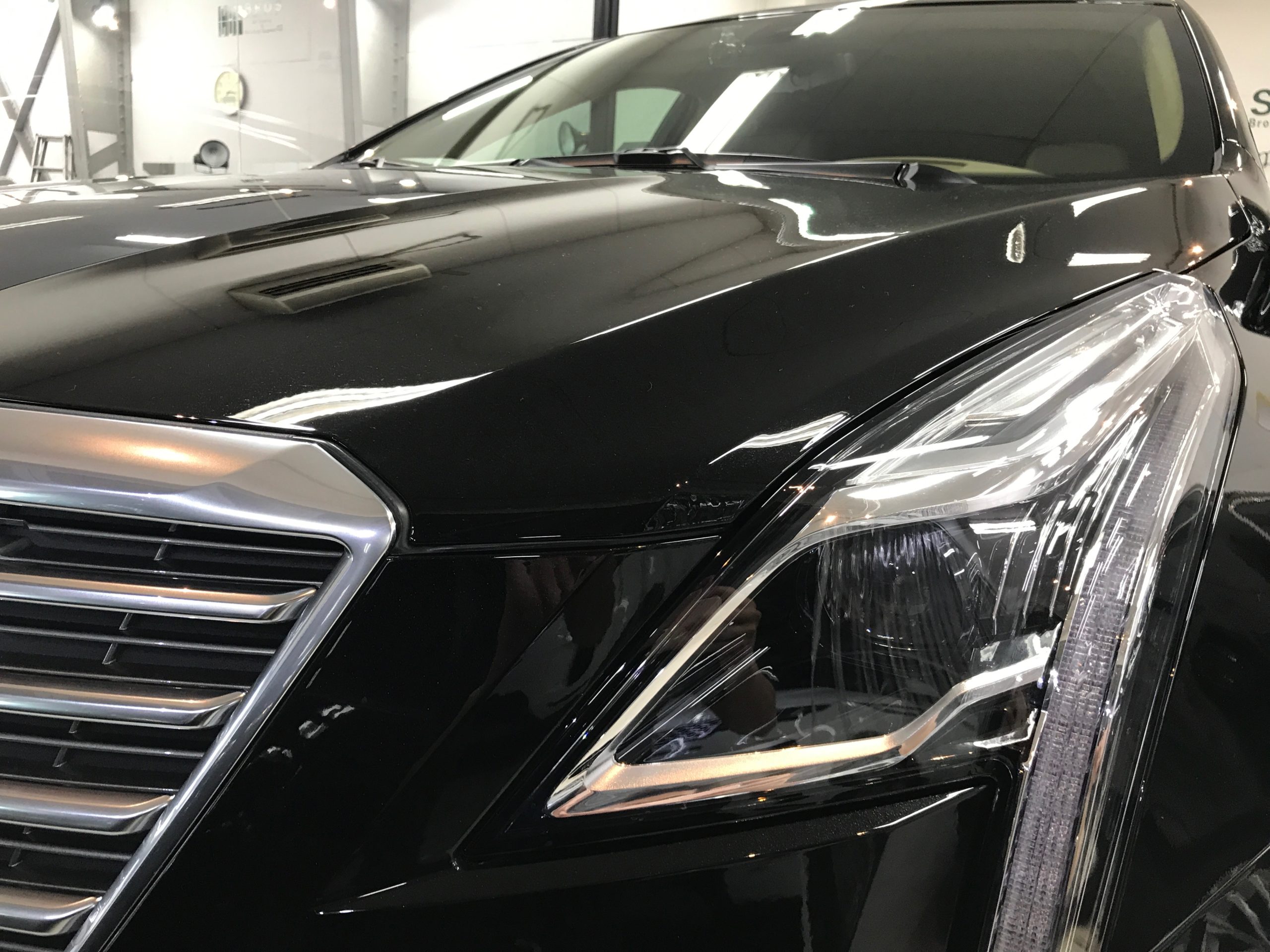 キャデラック・XT５：リアルガラスコート classM施工完成写真５