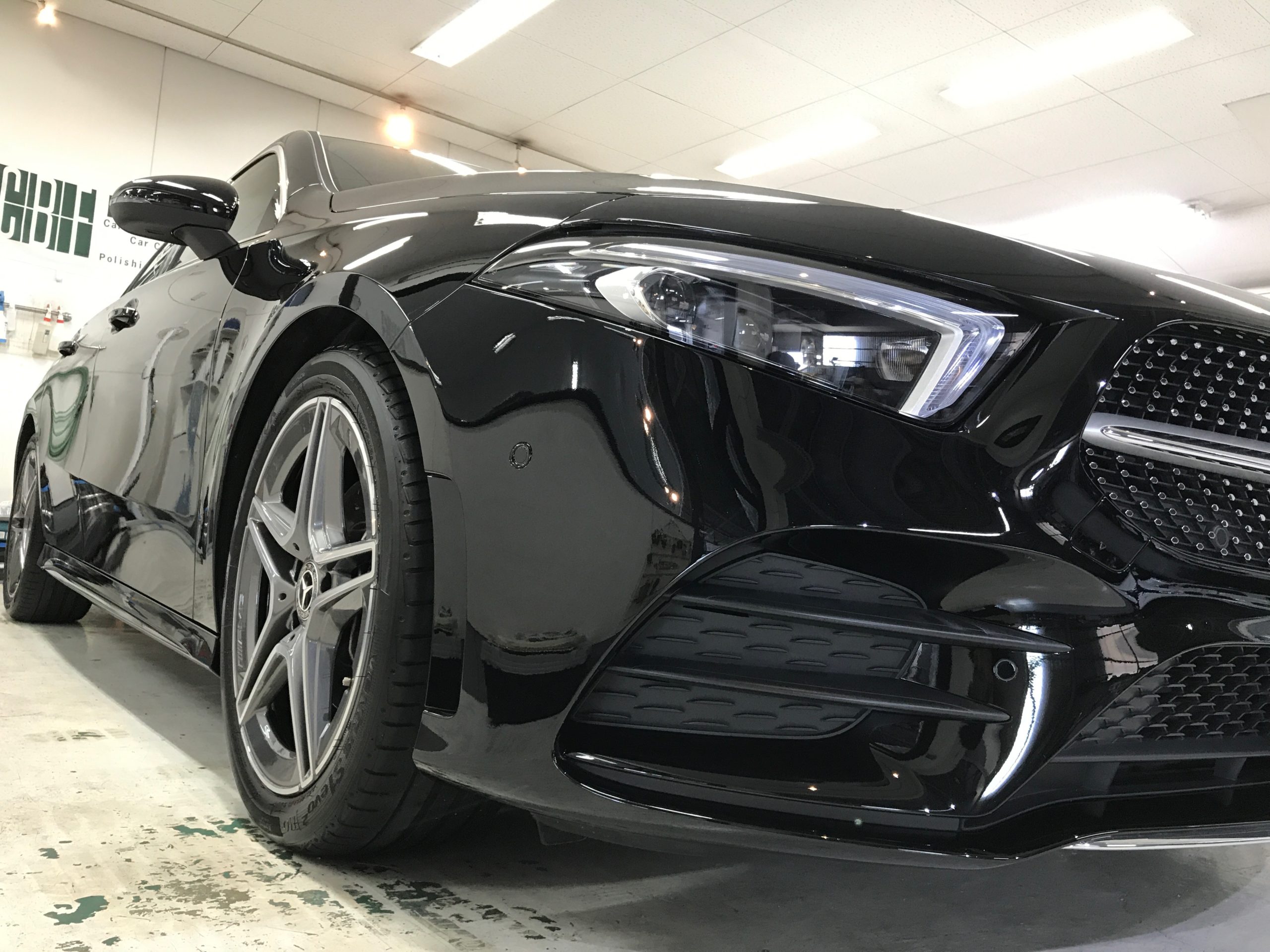 メルセデスベンツ・Aクラス：リアルガラスコートclassM施工完成写真６