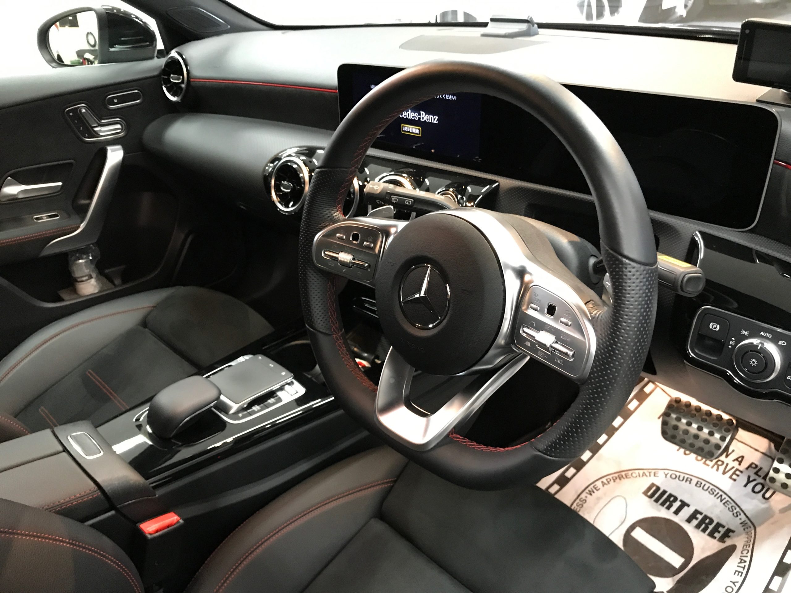 メルセデスベンツ・Aクラス：リアルガラスコートclassM施工完成写真１２