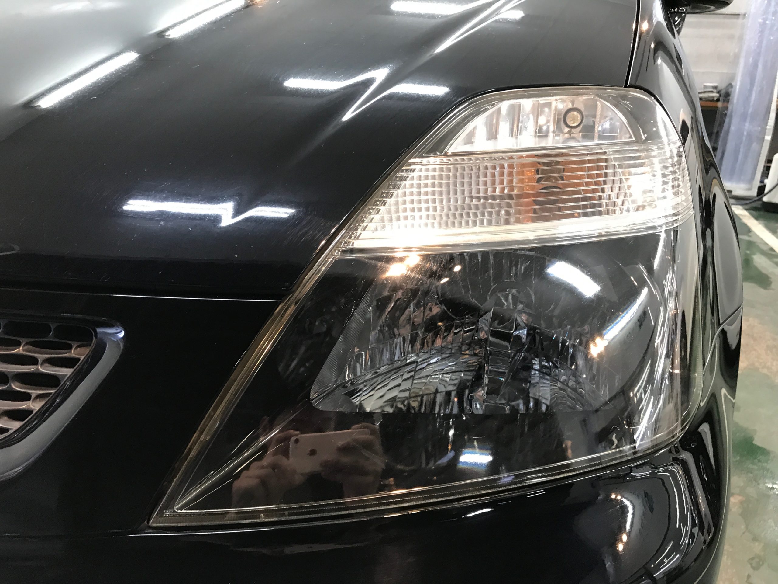 ホンダ・ストリーム：ヘッドライトリファイン施工後写真４