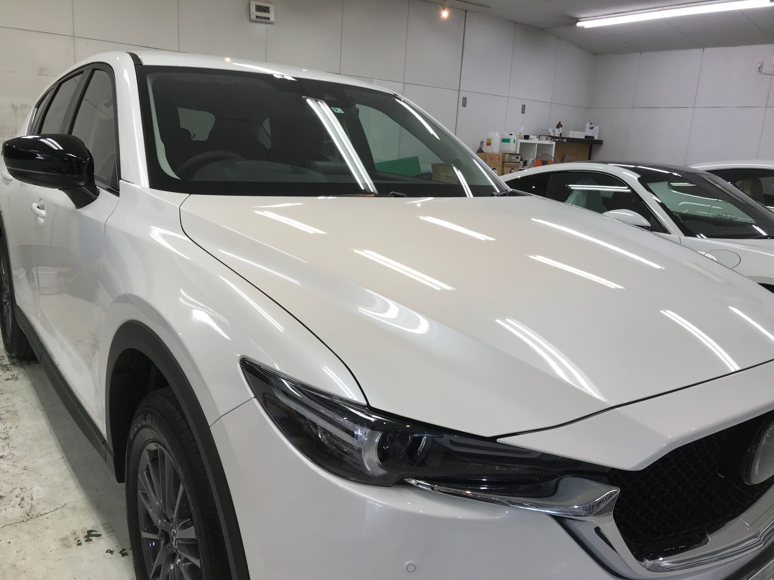 マツダ・CX-5全体を最終チェックして完成