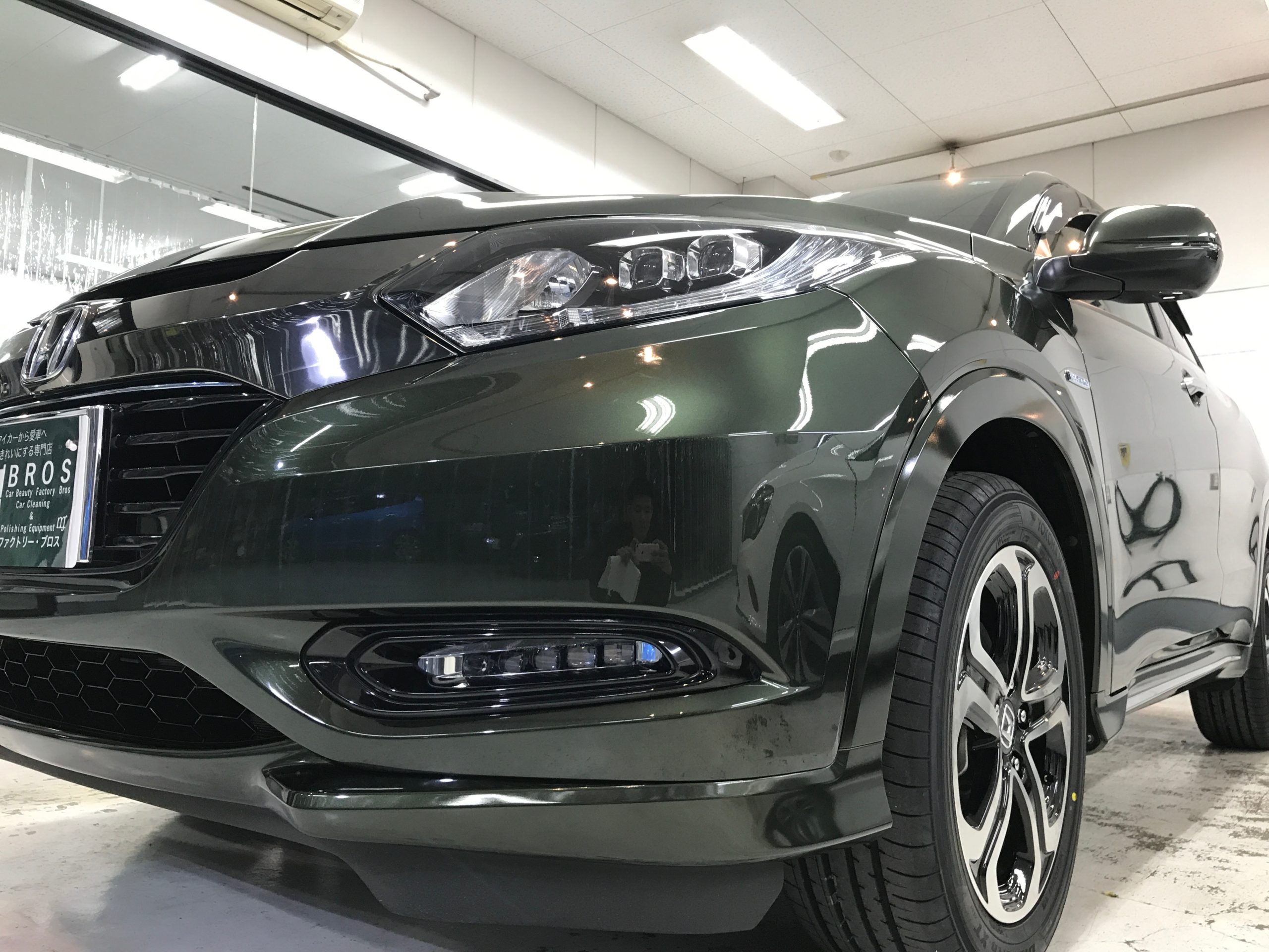 ホンダ・ヴェゼル：classM施工完成写真・横部分