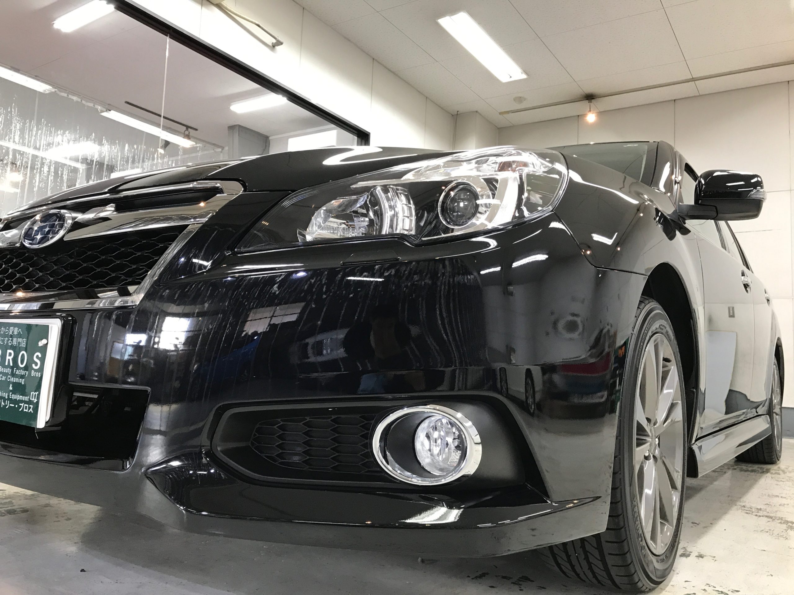 スバル・レガシィのclassM施工完成写真：サイド写真