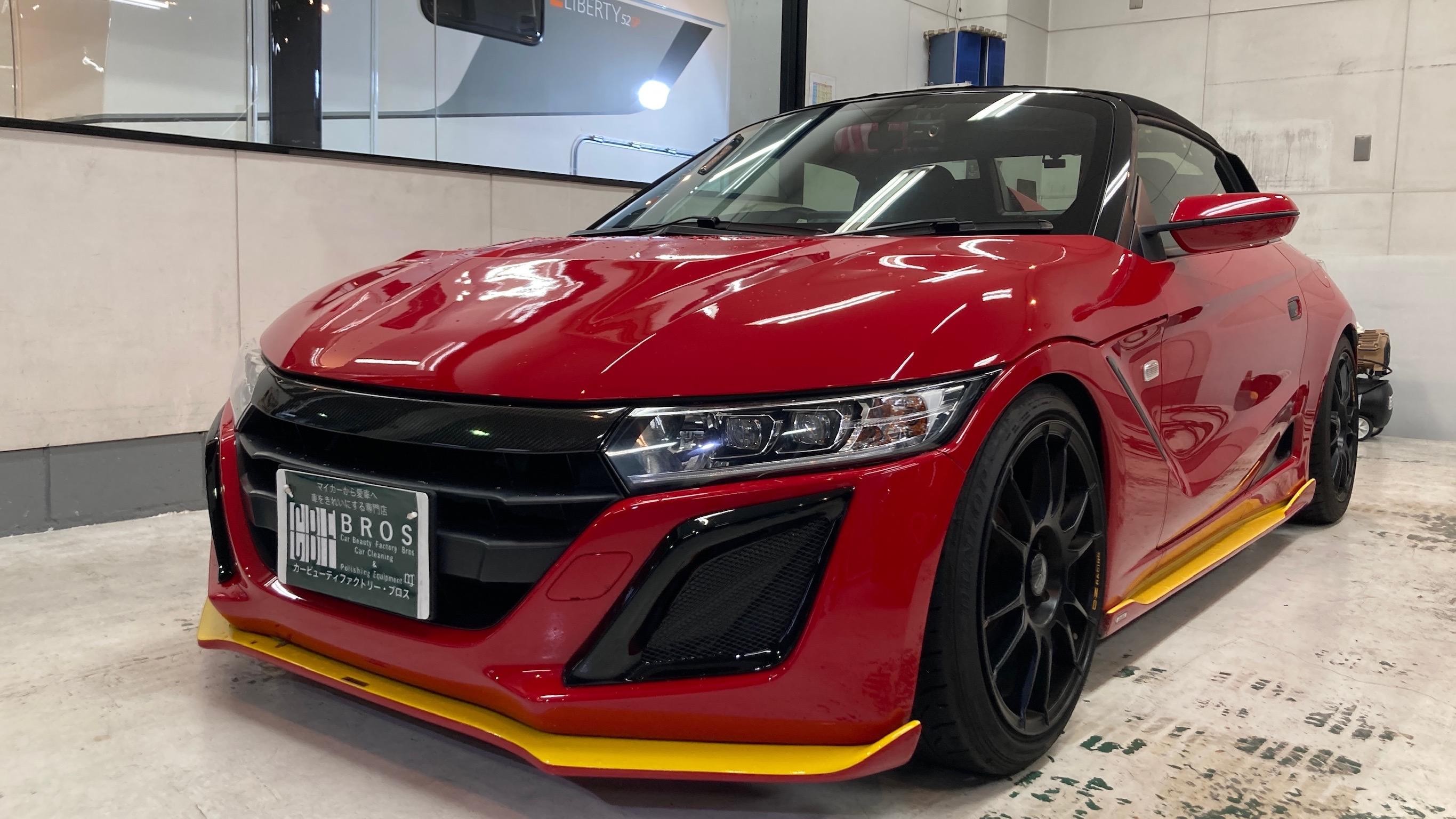 ホンダ・S660：カーフィルム施工工程：完成