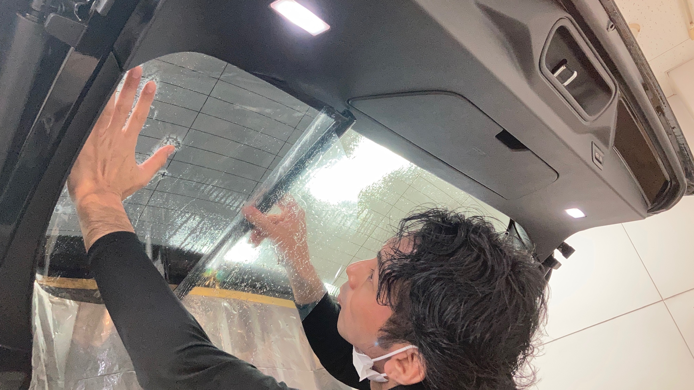 BMW・X7フィルム貼り付け