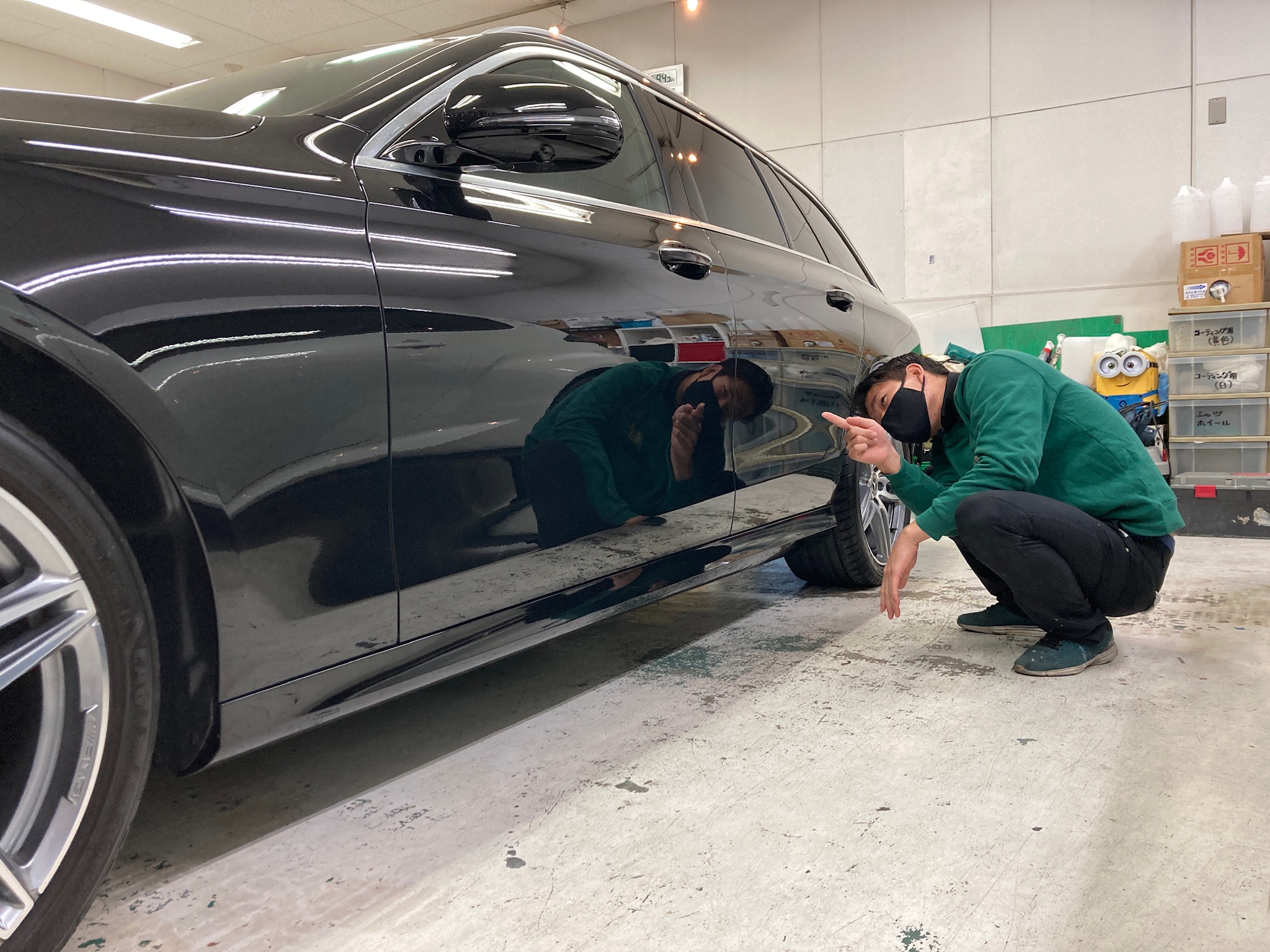 メルセデスベンツ・E220dチェック