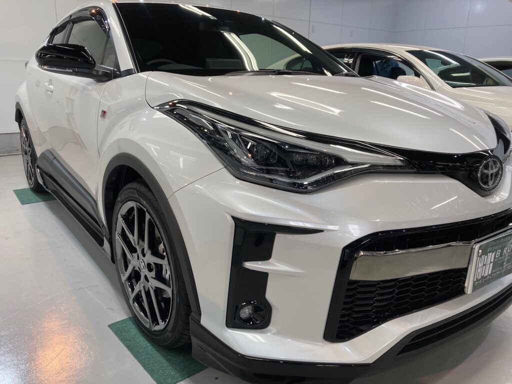 トヨタ・GRスポーツ・class M施工完成写真：右バンパー
