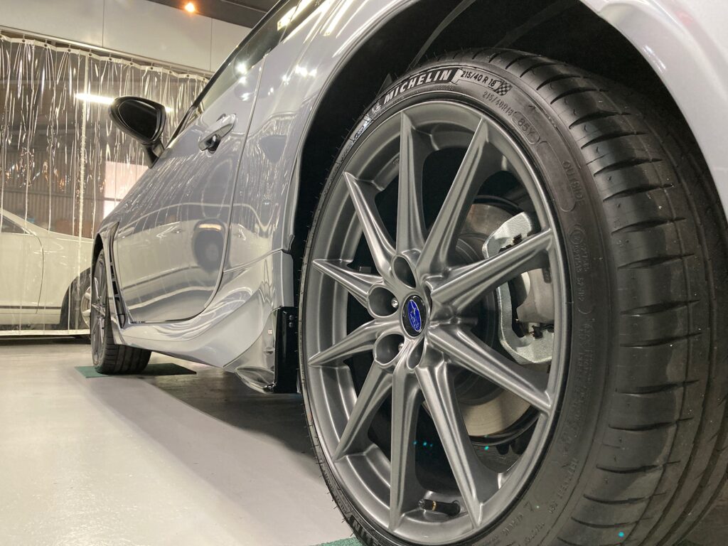スバル・BRZ・リアルガラスコート classM施工完成写真：ホイール