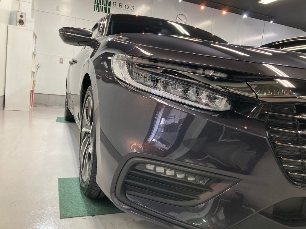 ホンダ・インサイト・class M施工完成写真：右バンパー