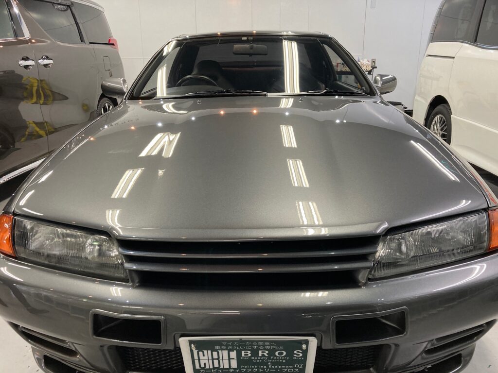 日産・GTR３２のカーフィルム施工完了：全体写真