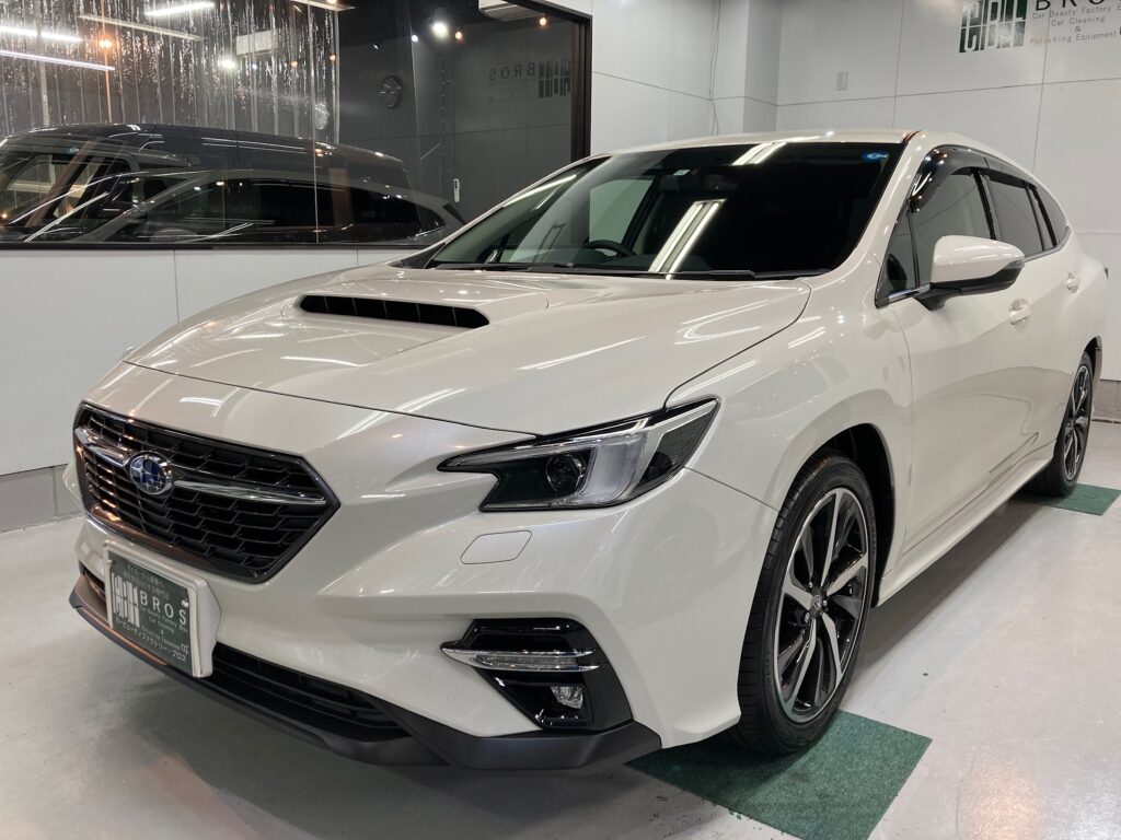 スバル・レヴォーグのclassM施工完成写真：左バンパー