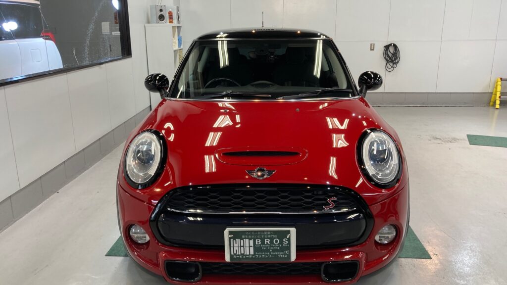 MINI・３ドアのclassM施工完成写真：正面