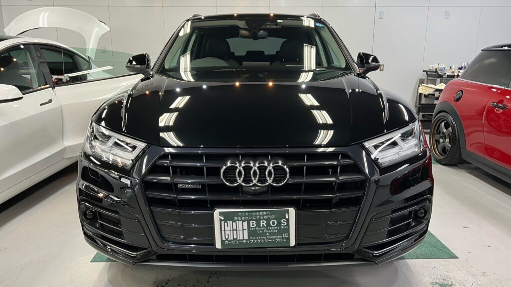 Audi・Q5の施工完了写真：全体写真