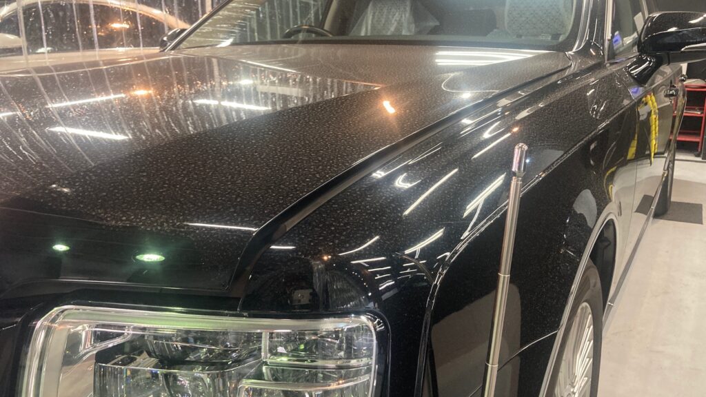 トヨタ・センチュリー：クラスM施工：施工前：フロントバンパーの写真