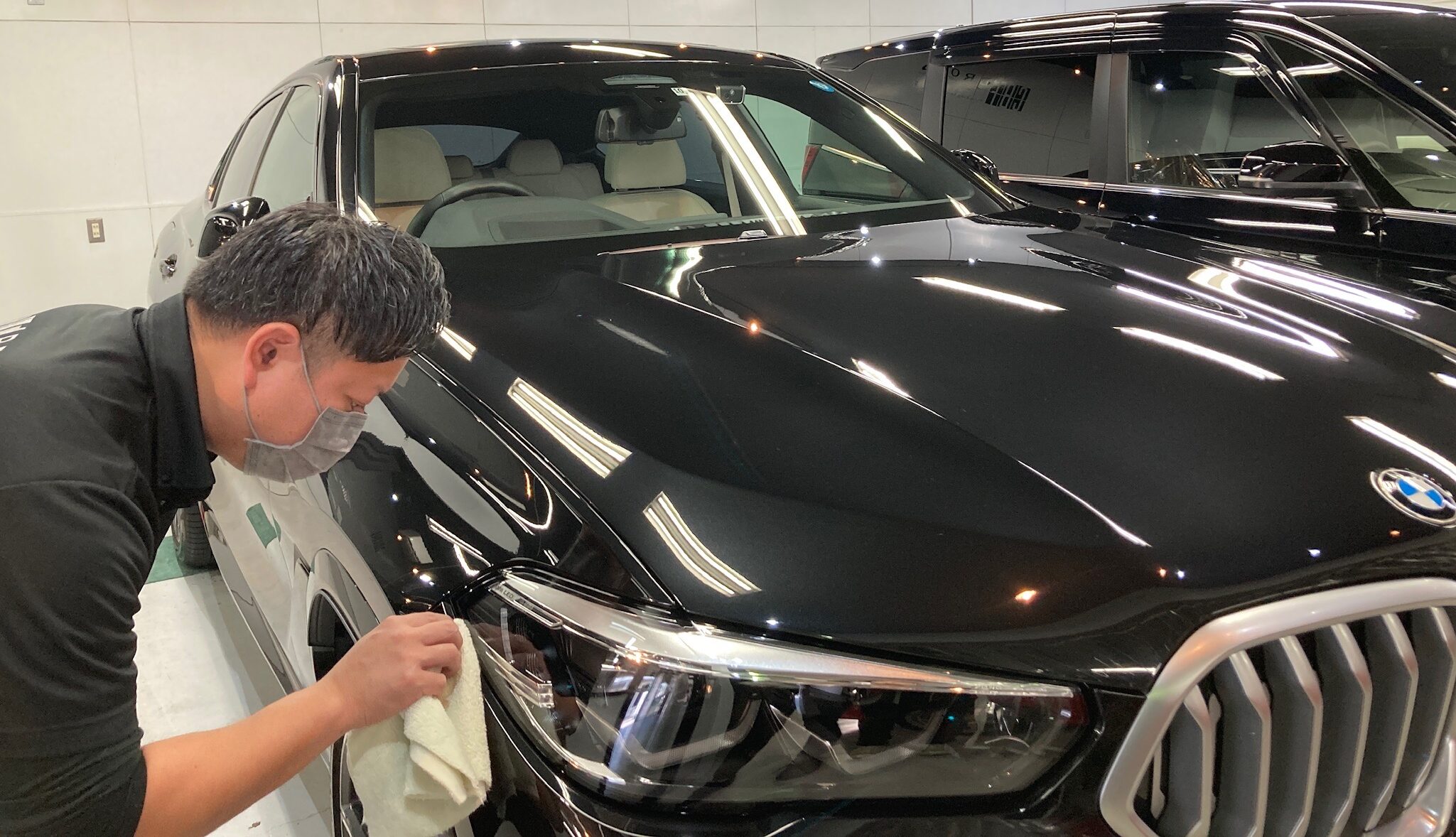 BMW・X6：アドバンスド施工：施工写真３