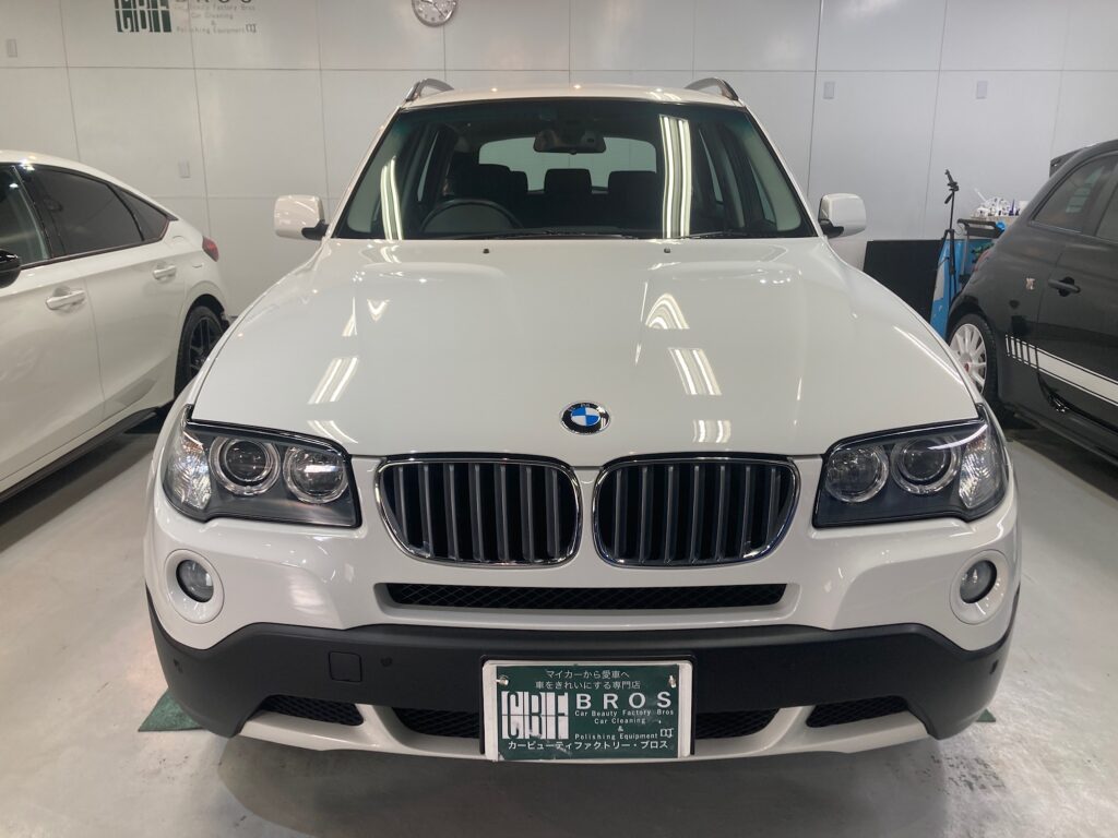 ＢＭＷ・Ｘ３：クラスＭ施工：完成写真：全体の写真