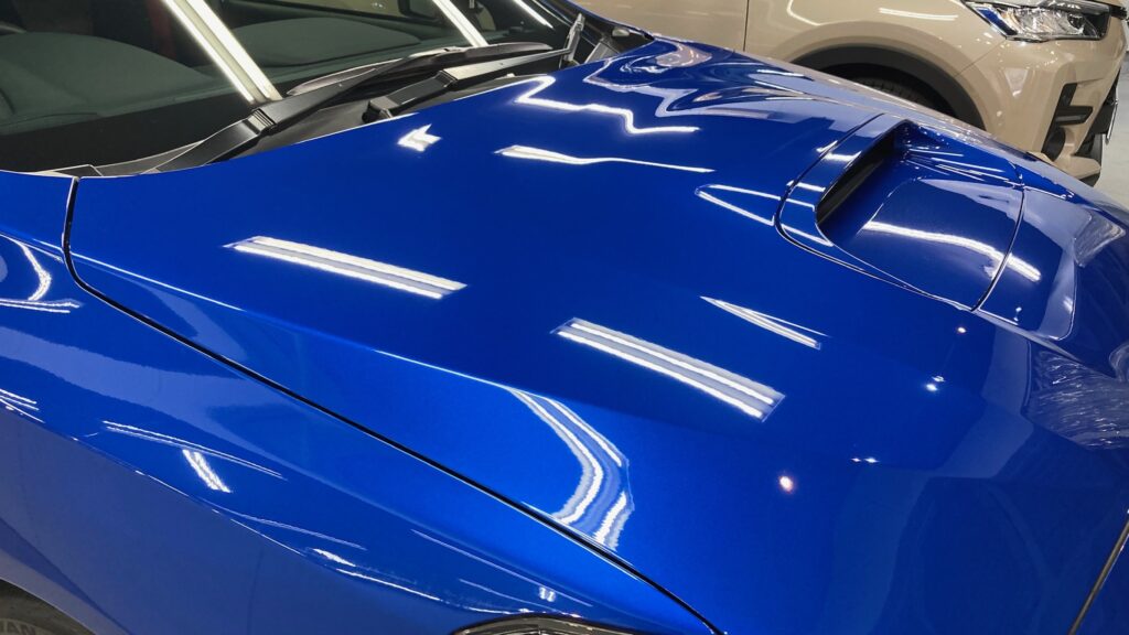 スバル・WRX：セラミックコーティング施工：施工完成写真：全体の写真３