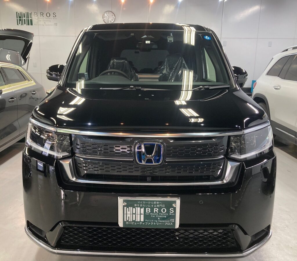 ホンダ・ステップワゴン：クラスM施工：施工完成写真：全体の写真