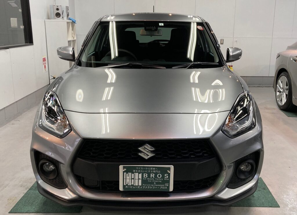 スズキ・スイフトスポーツ：クラスM施工：施工完成写真：全体の写真