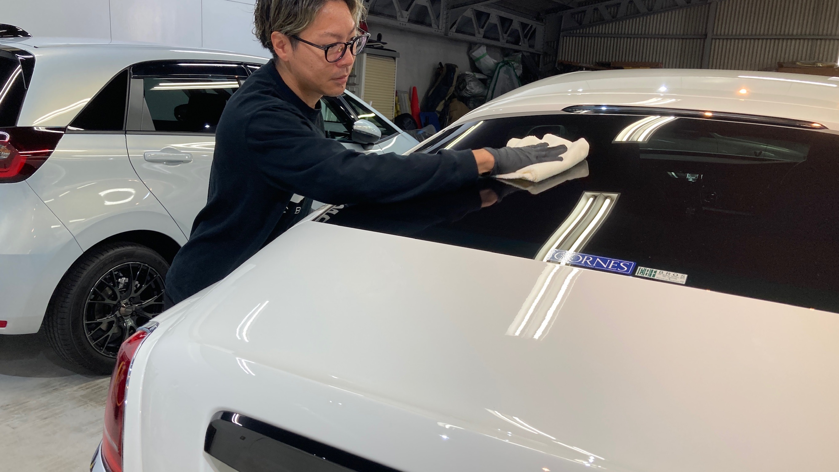 ロールスロイス・レイス：アドバンスド施工：施工写真３
