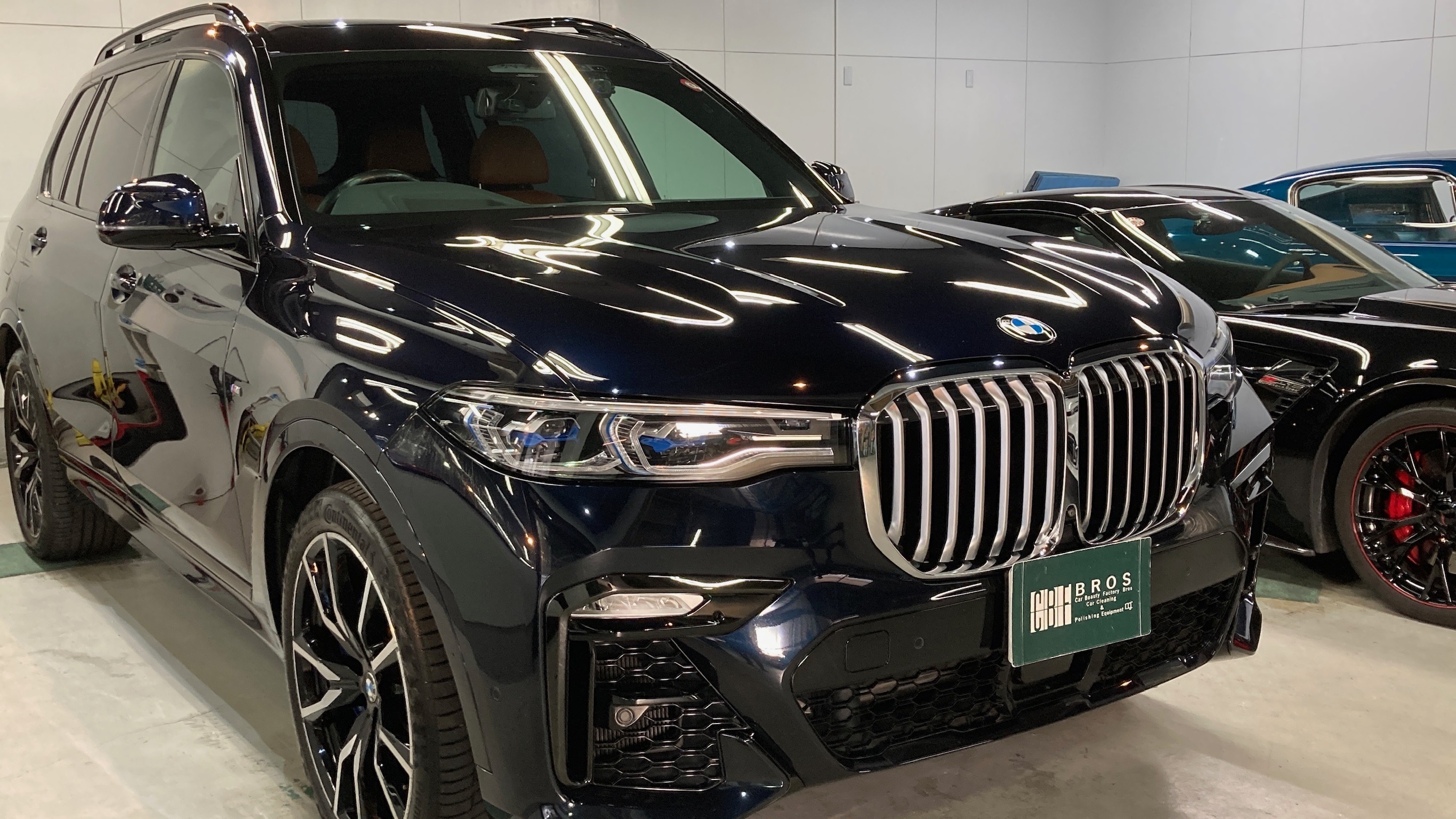 BMW・X5：アドバンスド施工：完成写真：右フロントバンパーの写真