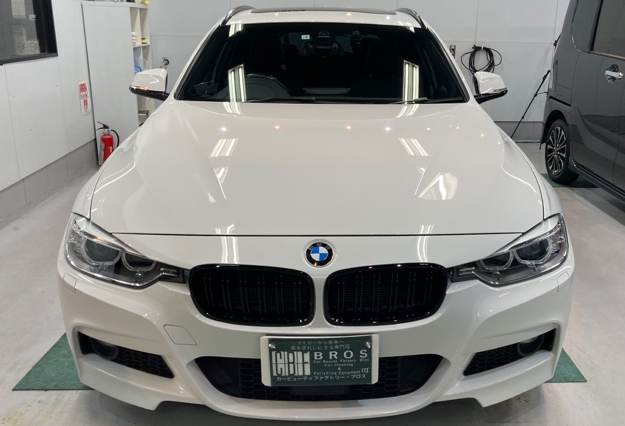 高槻市からご来店のBMW 3シリーズの施工完成写真