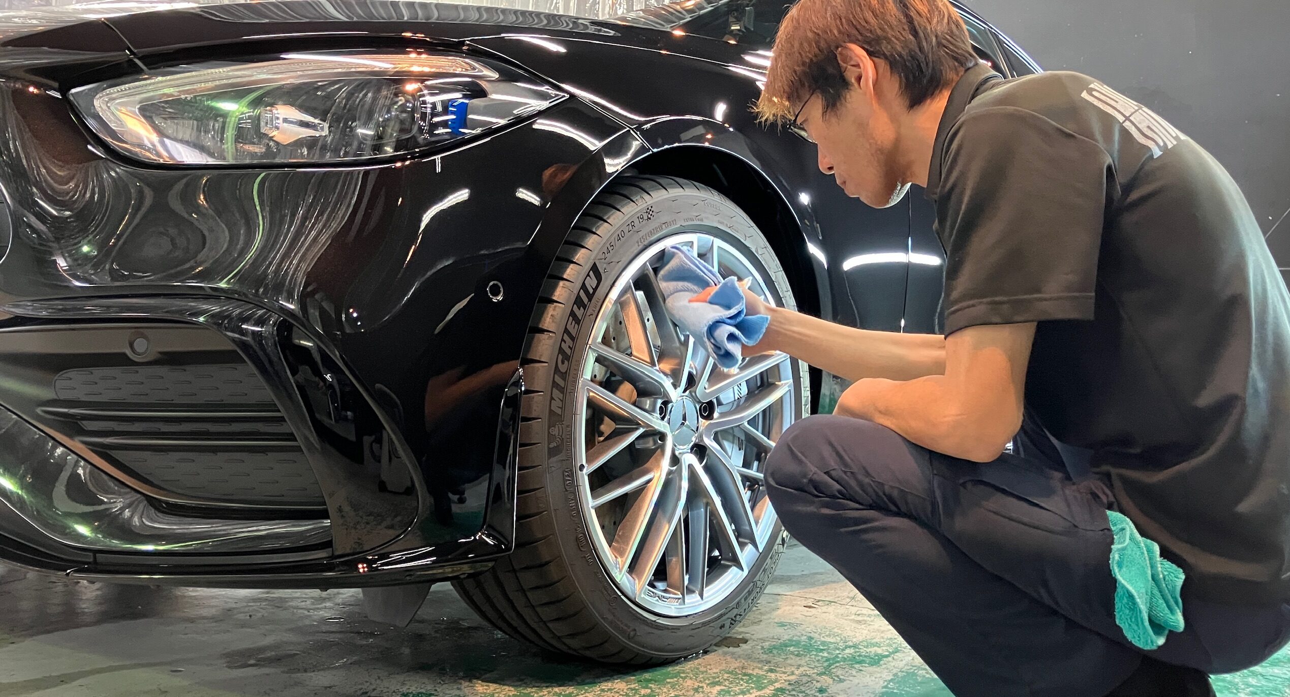 メルセデス・ベンツ・C43：アドバンスド施工：施工写真４