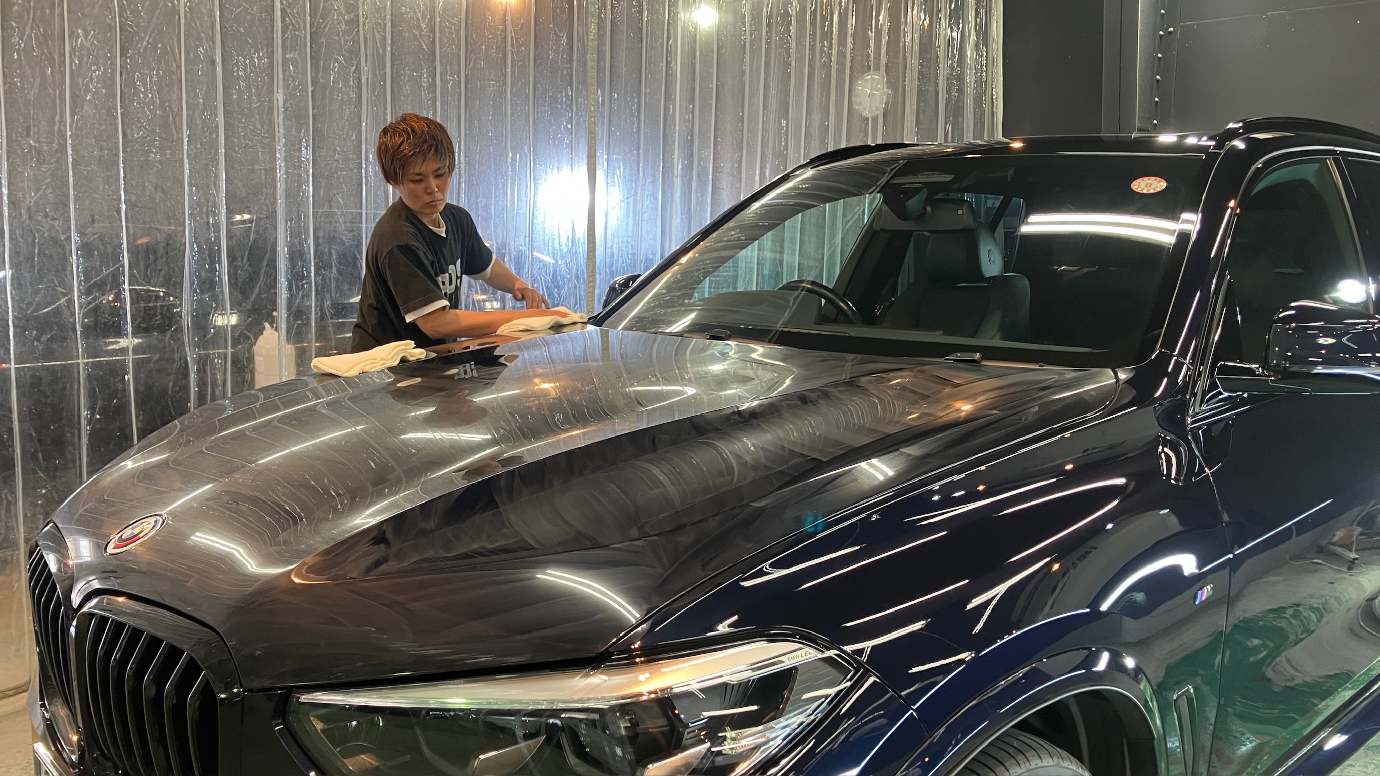 BMW・X５：ガードグレイズ施工：施工写真７