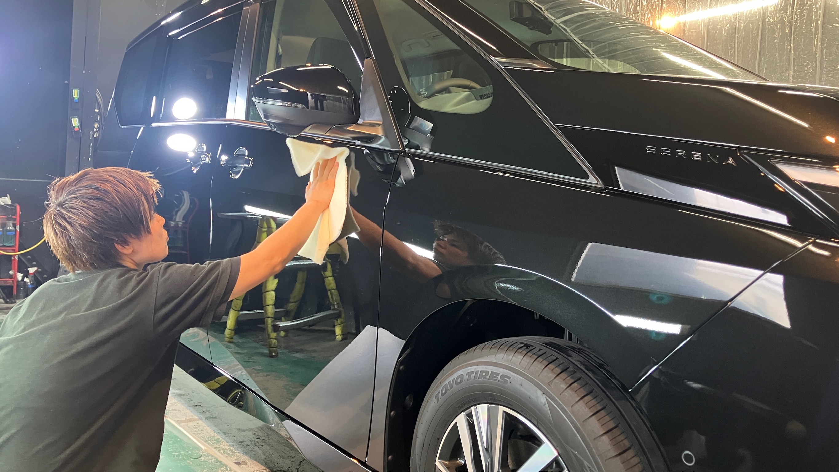 日産・セレナ：クラスM施工：施工写真５