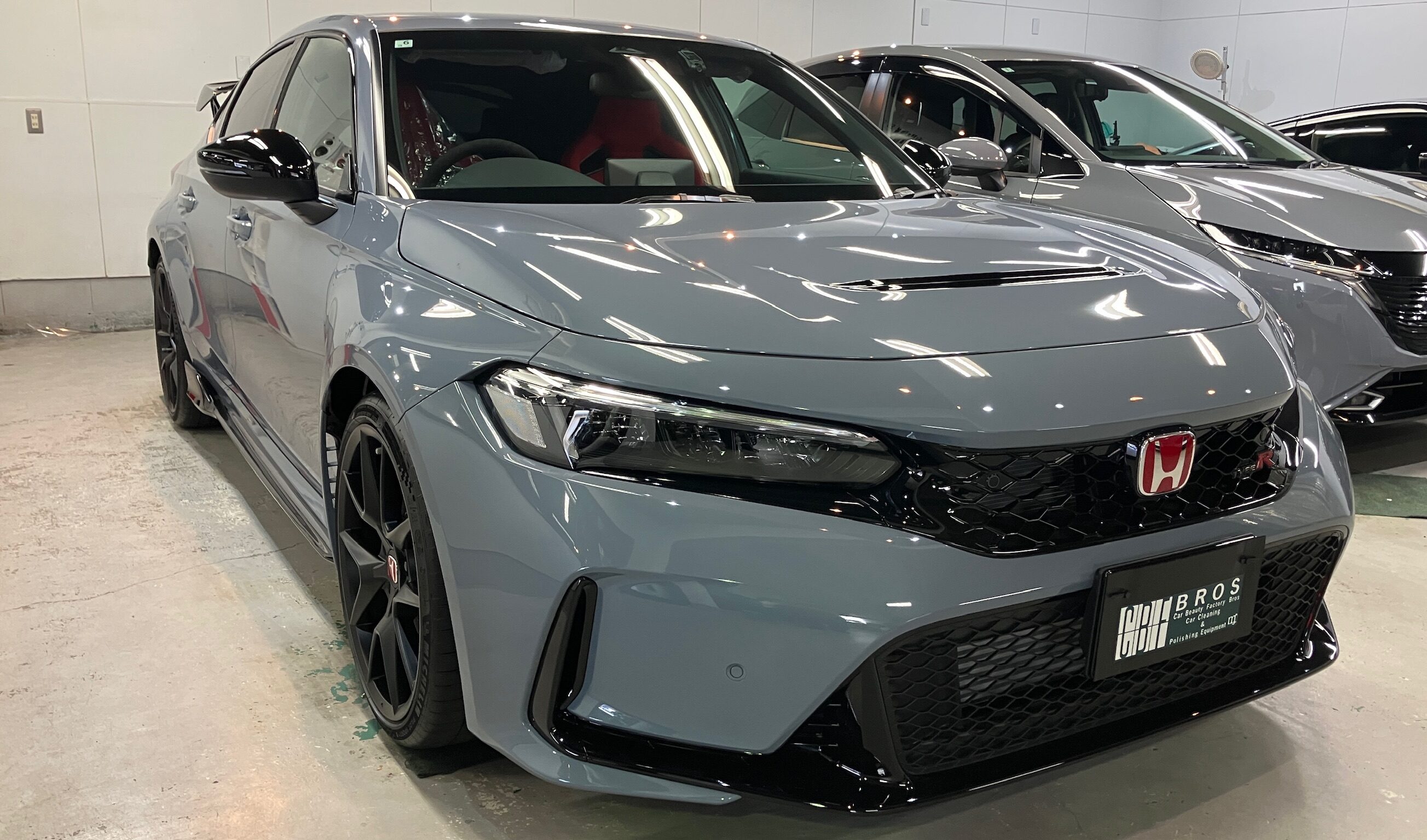 ホンダ・シビック：セラミックコーティング施工：完成写真２