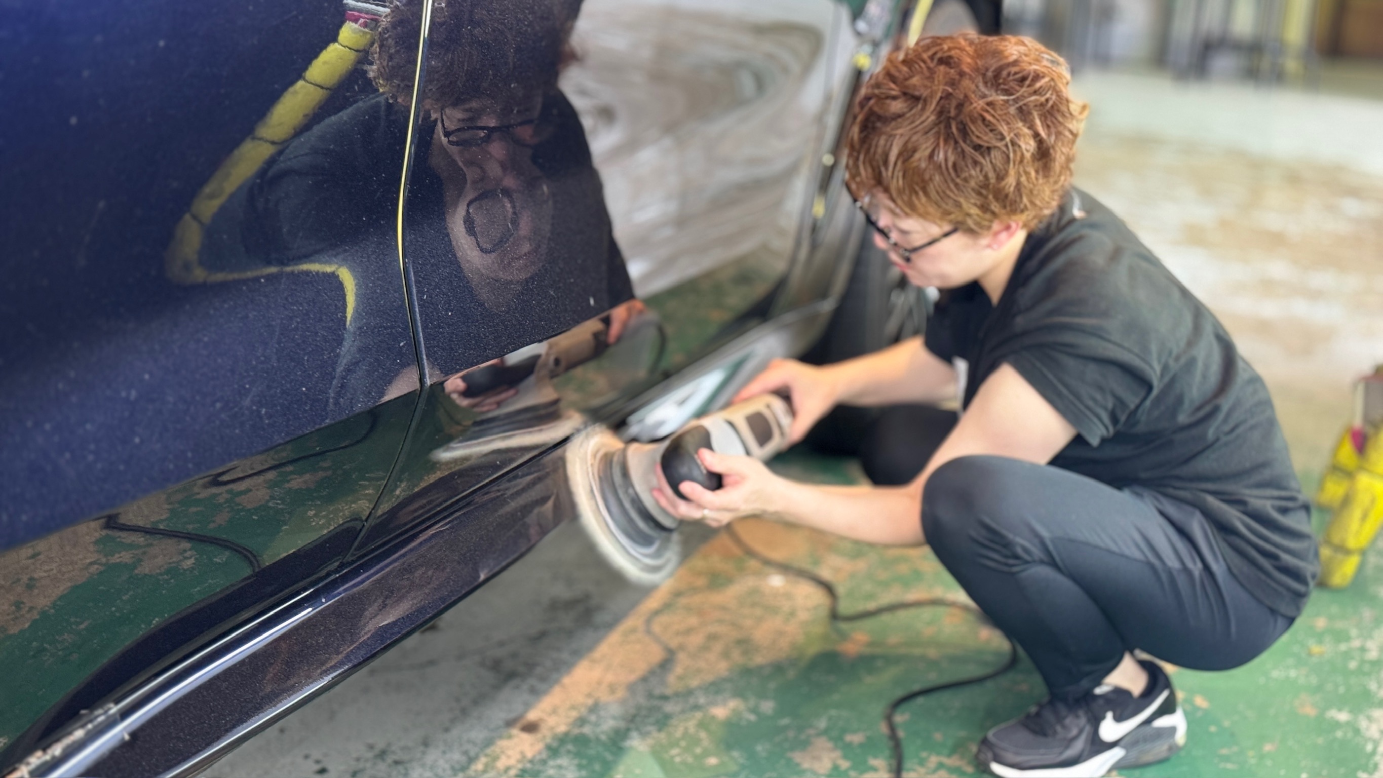 BMW・X５：ガードグレイズ施工：施工写真３