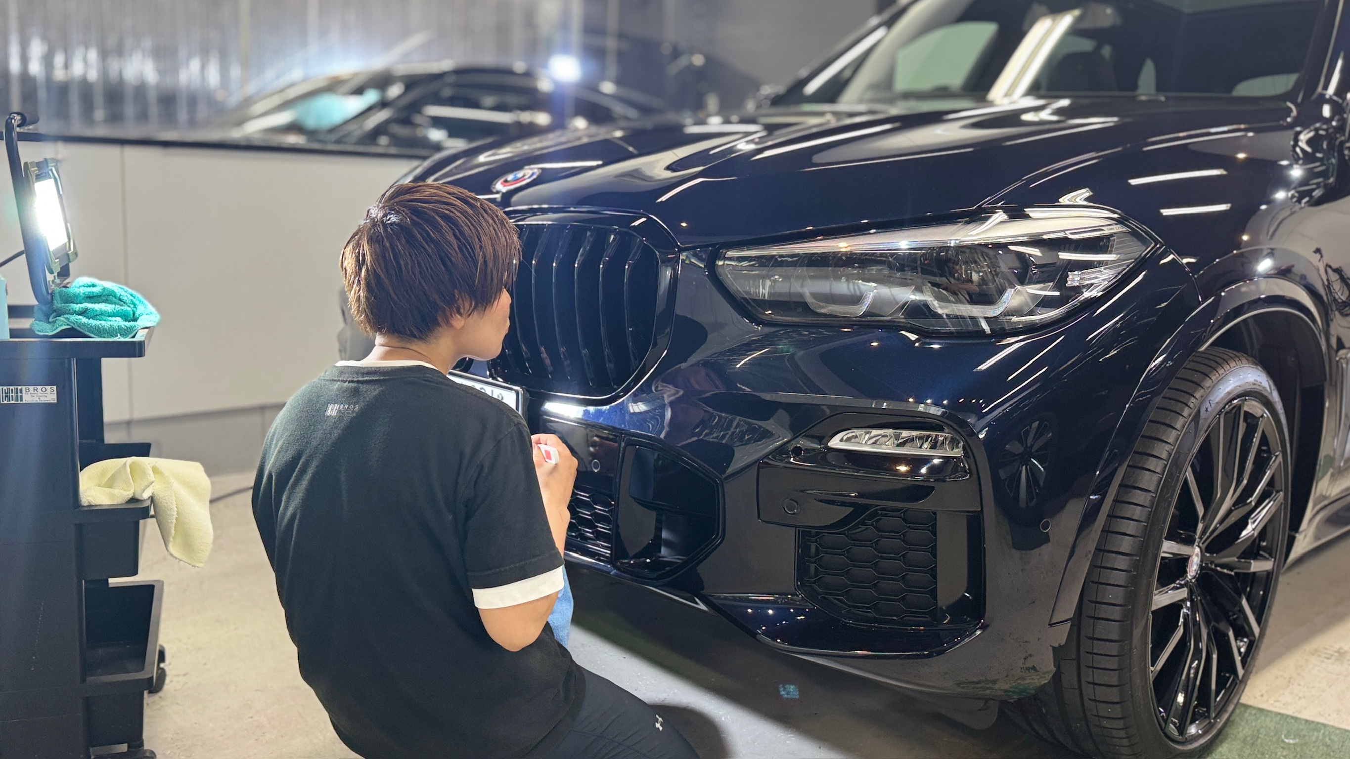 BMW・X５：ガードグレイズ施工：施工写真６