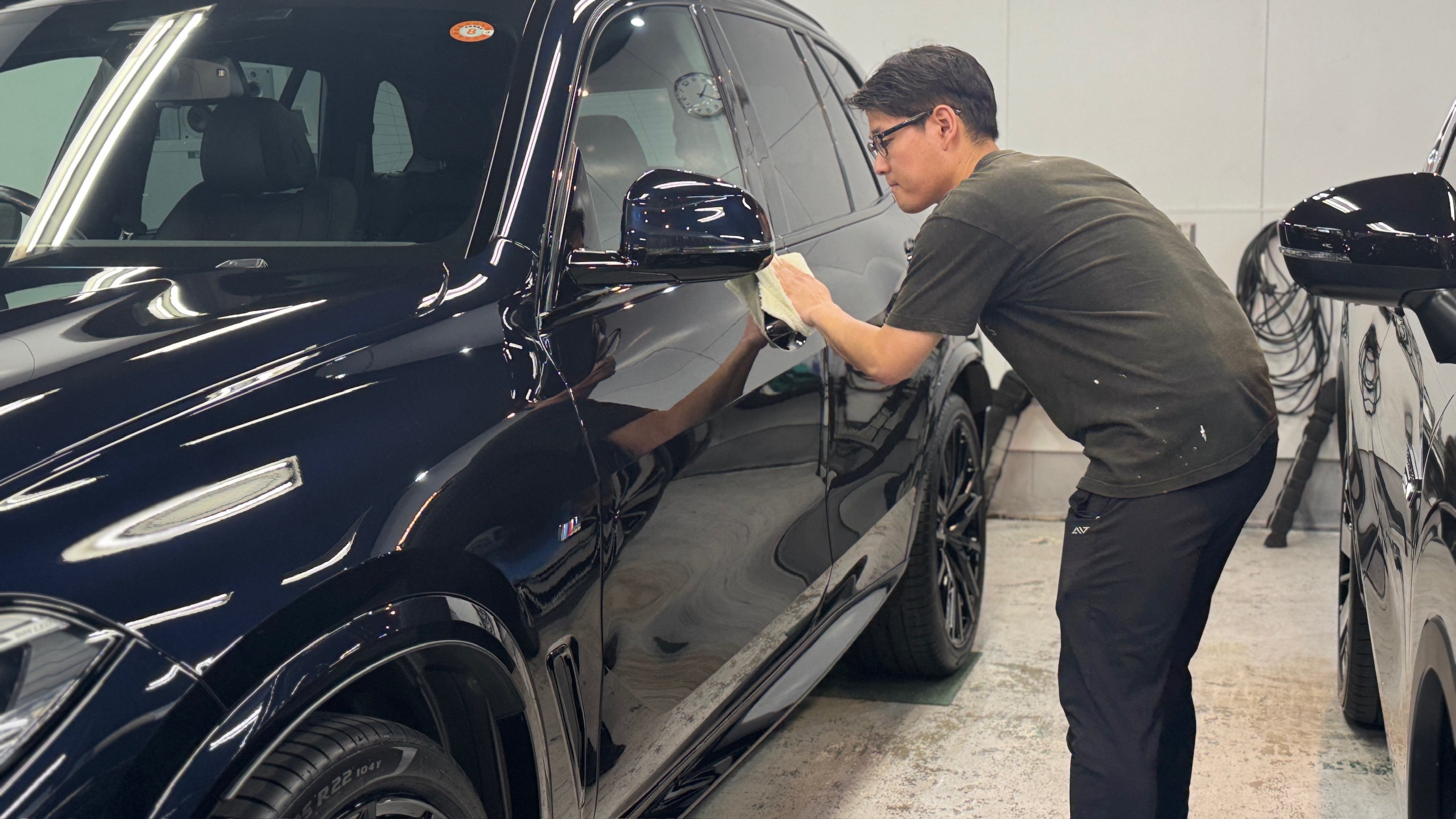 BMW・X５：ガードグレイズ施工：施工写真８