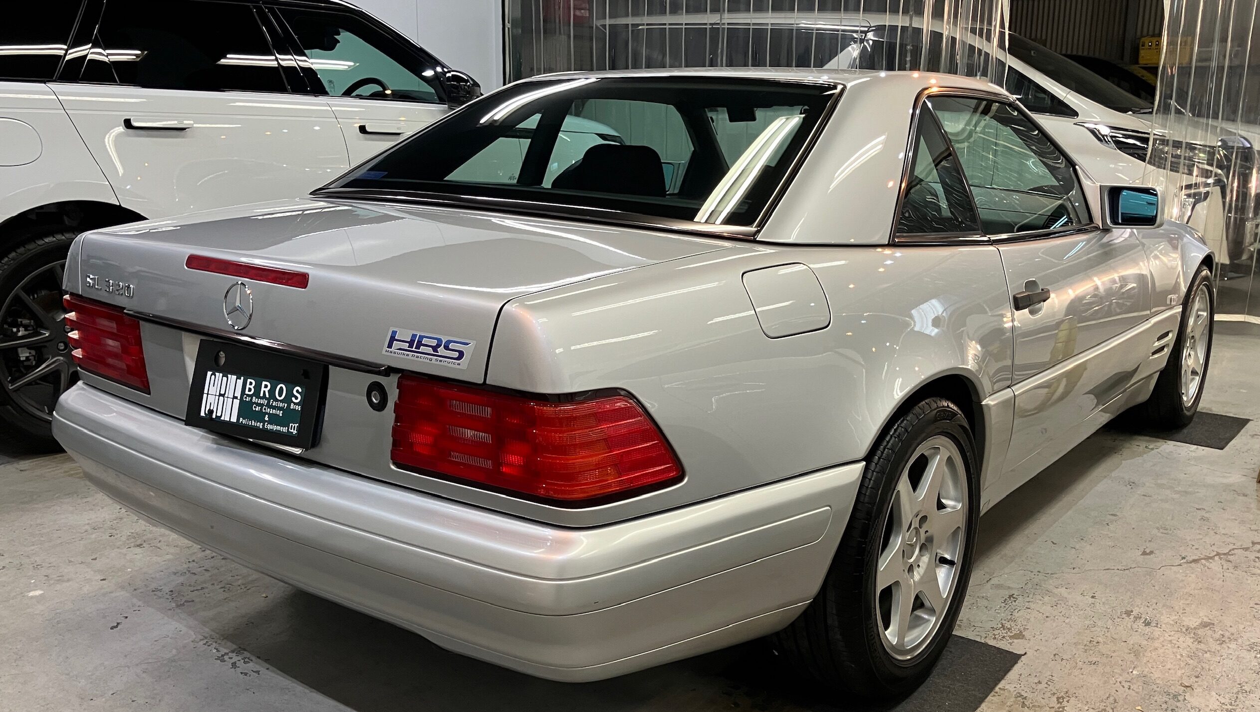 メルセデス・ベンツ・SL320：セラミック施工：完成写真４
