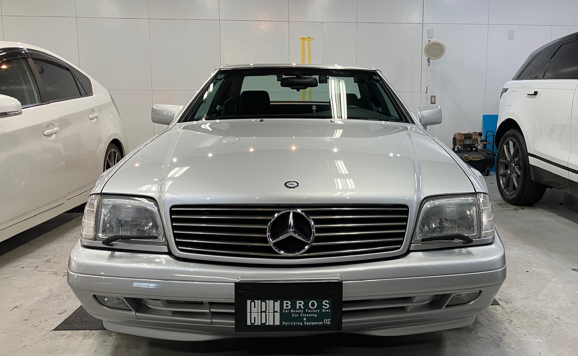 メルセデス・ベンツ・SL320：セラミック施工：完成写真１