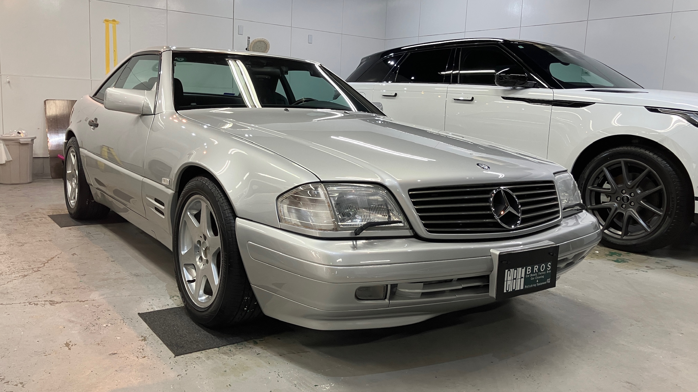 メルセデス・ベンツ・SL320：セラミック施工：完成写真２