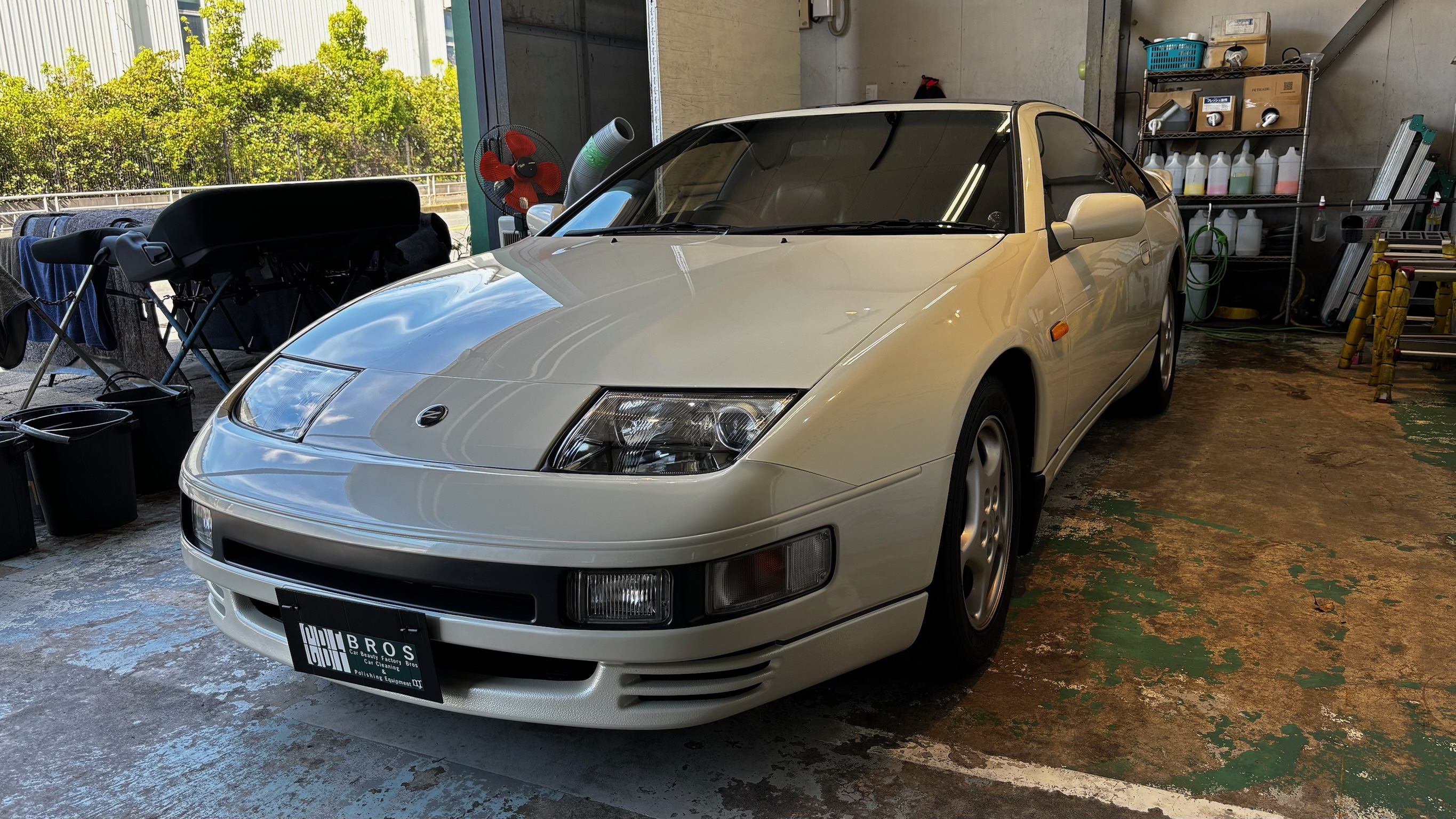 日産・フェアレディZ：断熱カーフィルム施工：完成写真アフター１