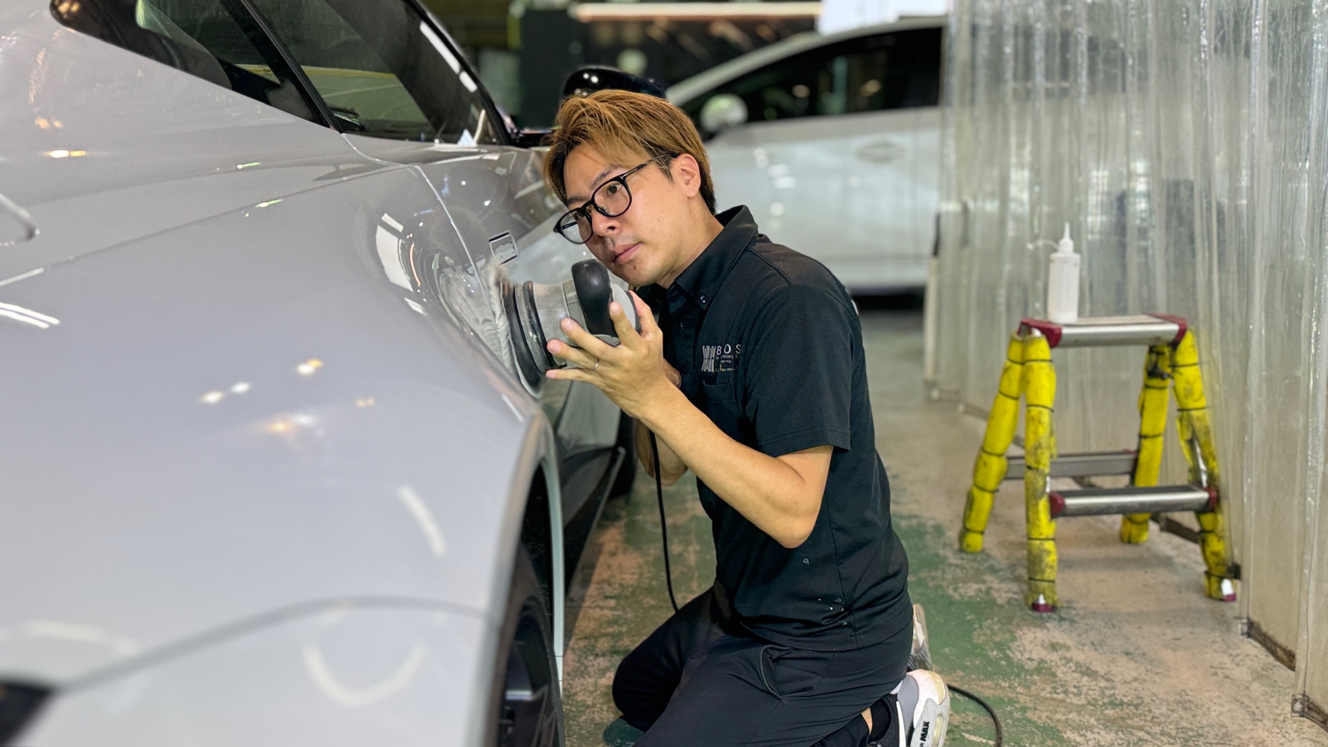アストンマーティン・ヴァンテージ：アドバンスド施工：施工写真４