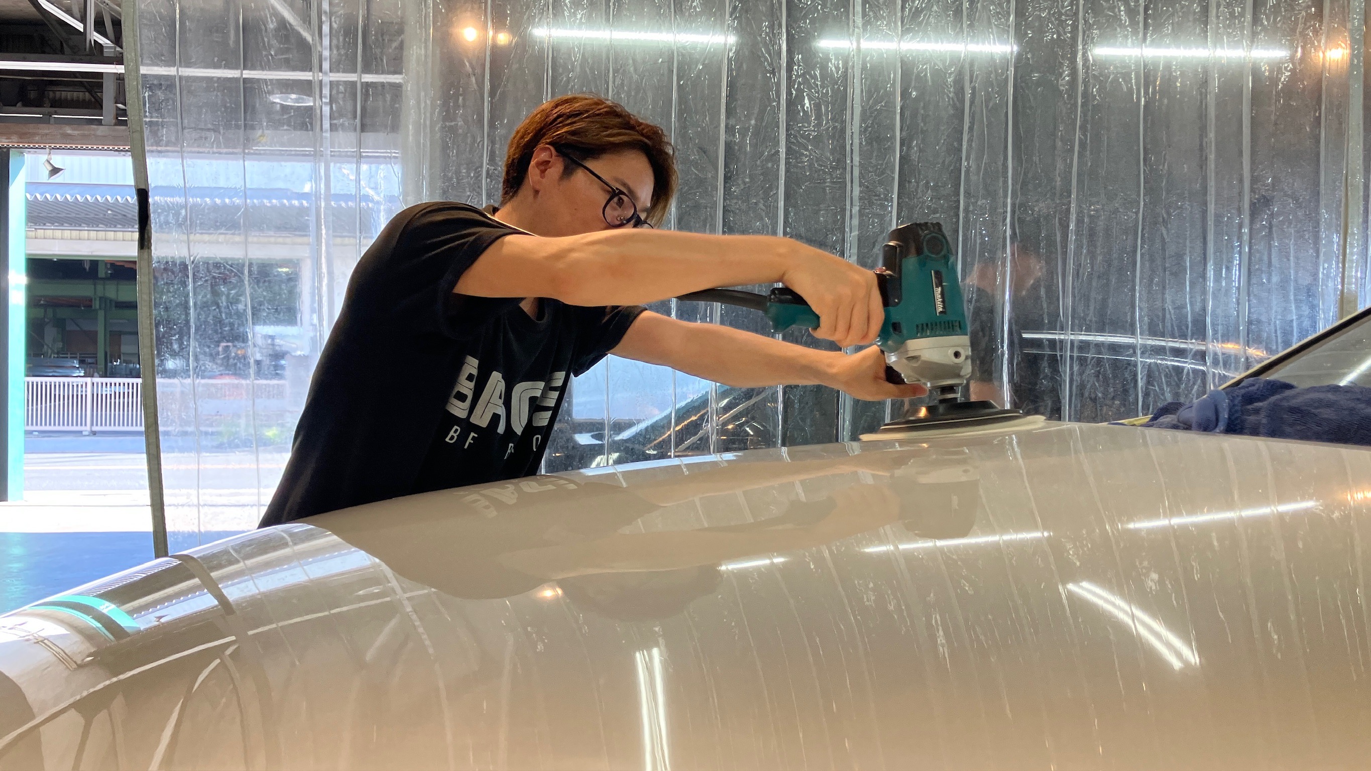 トヨタ・ハリアー：アドバンスド施行：施工写真３