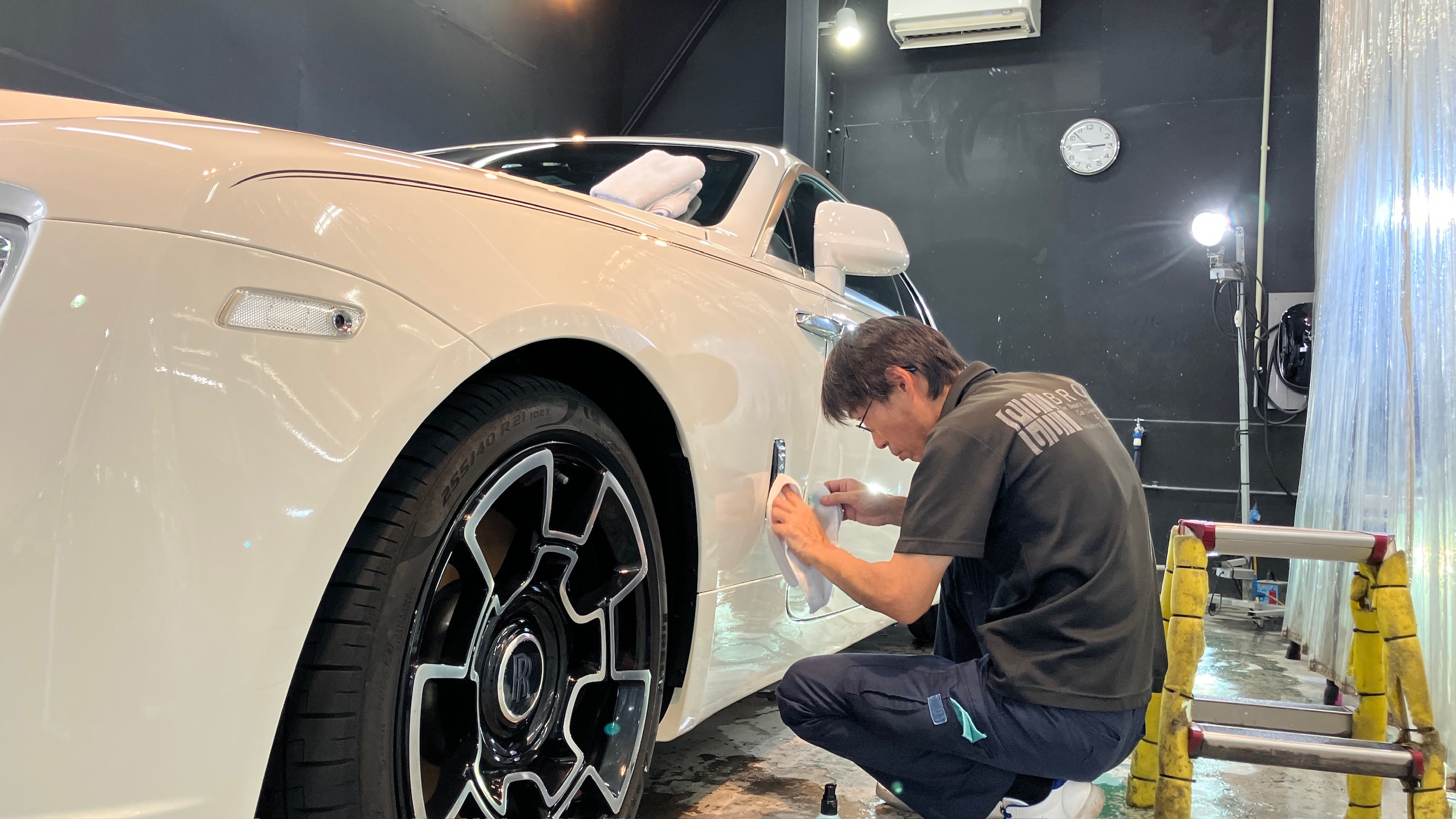 ロールスロイス・レイス：アドバンスド施工：施工写真１