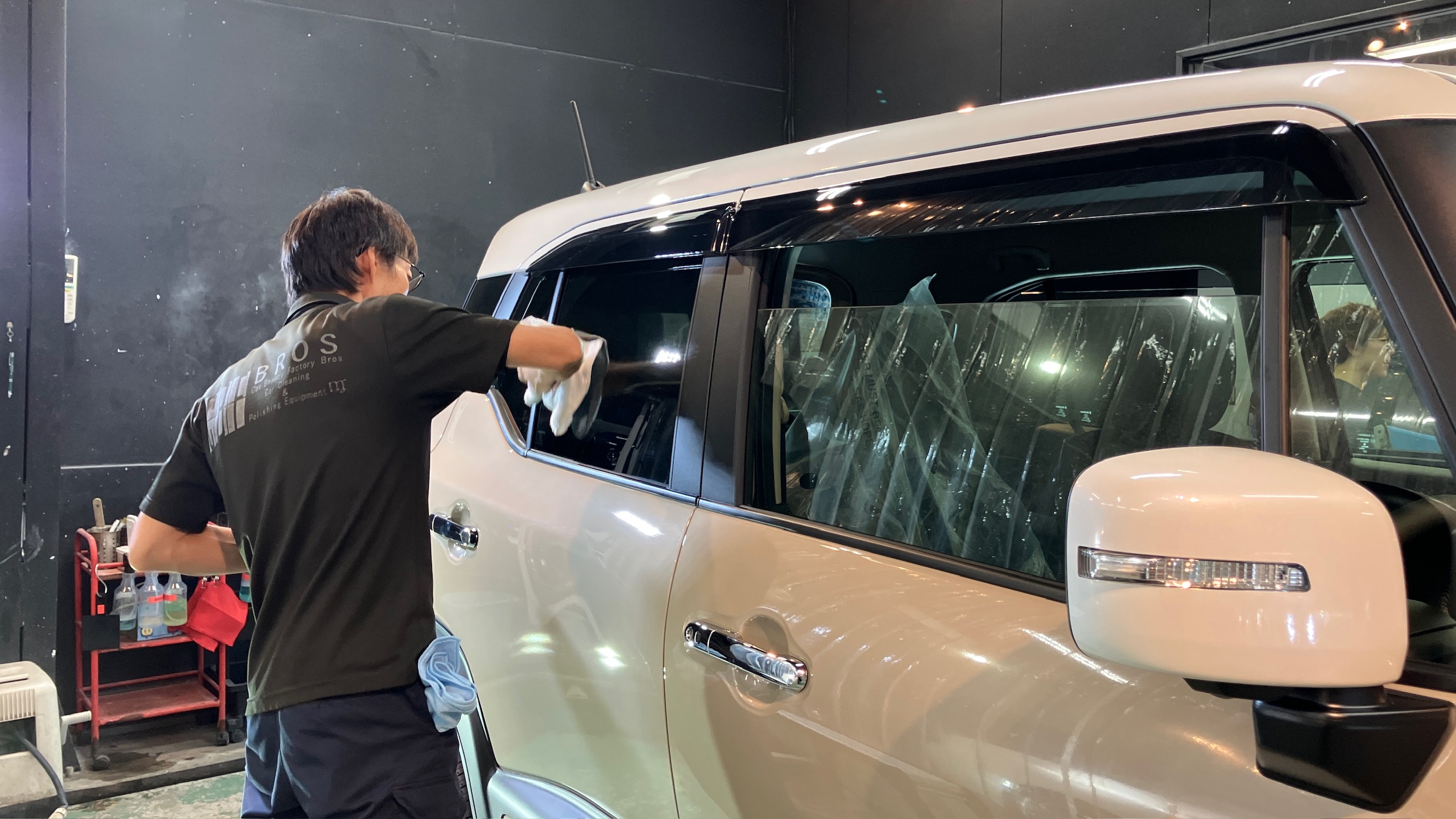 スズキ・クロスビー：アドバンスド施工：施工写真５