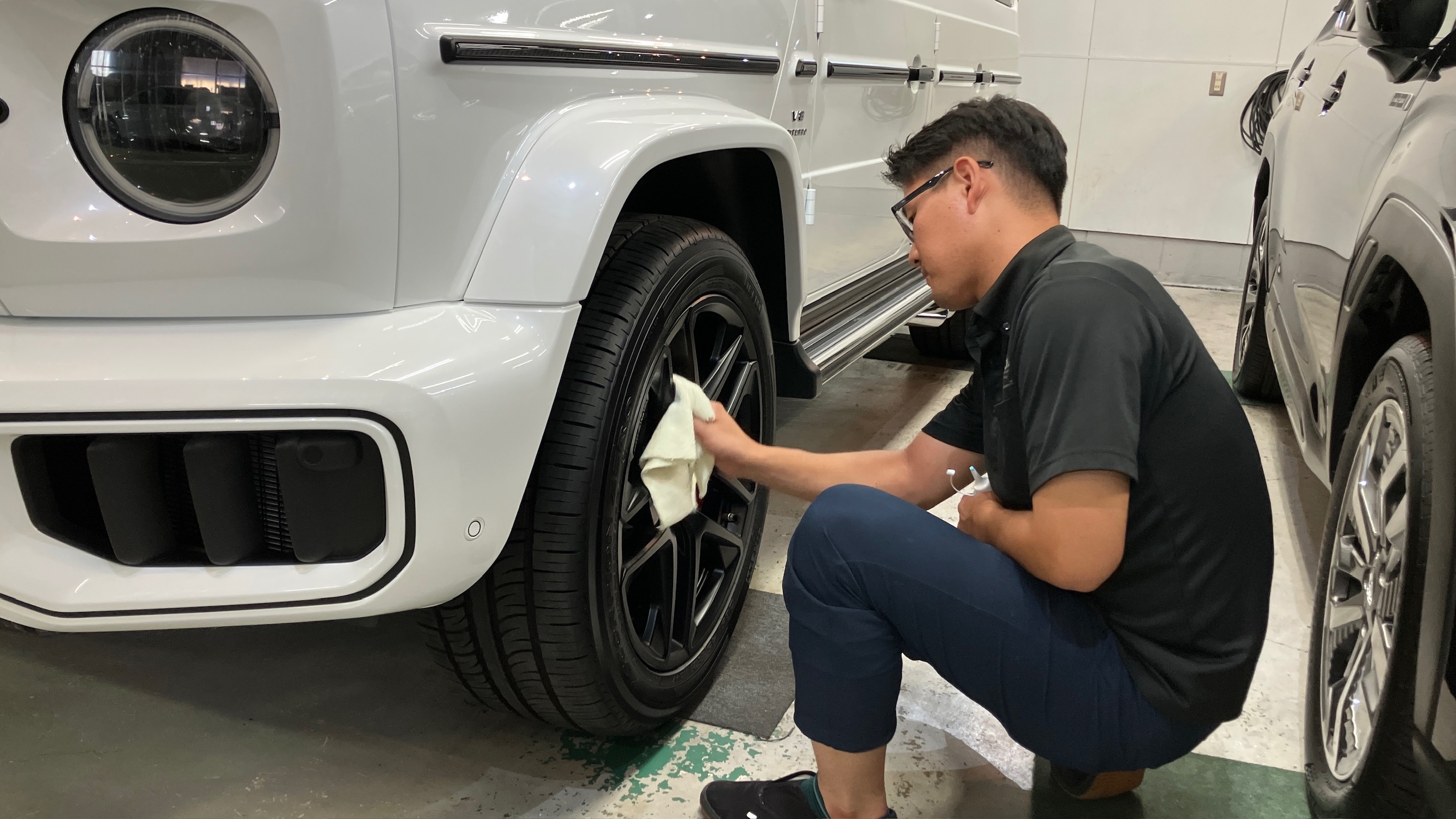 メルセデス・ベンツ・AMG G６３：アドバンスド施工：施工写真4