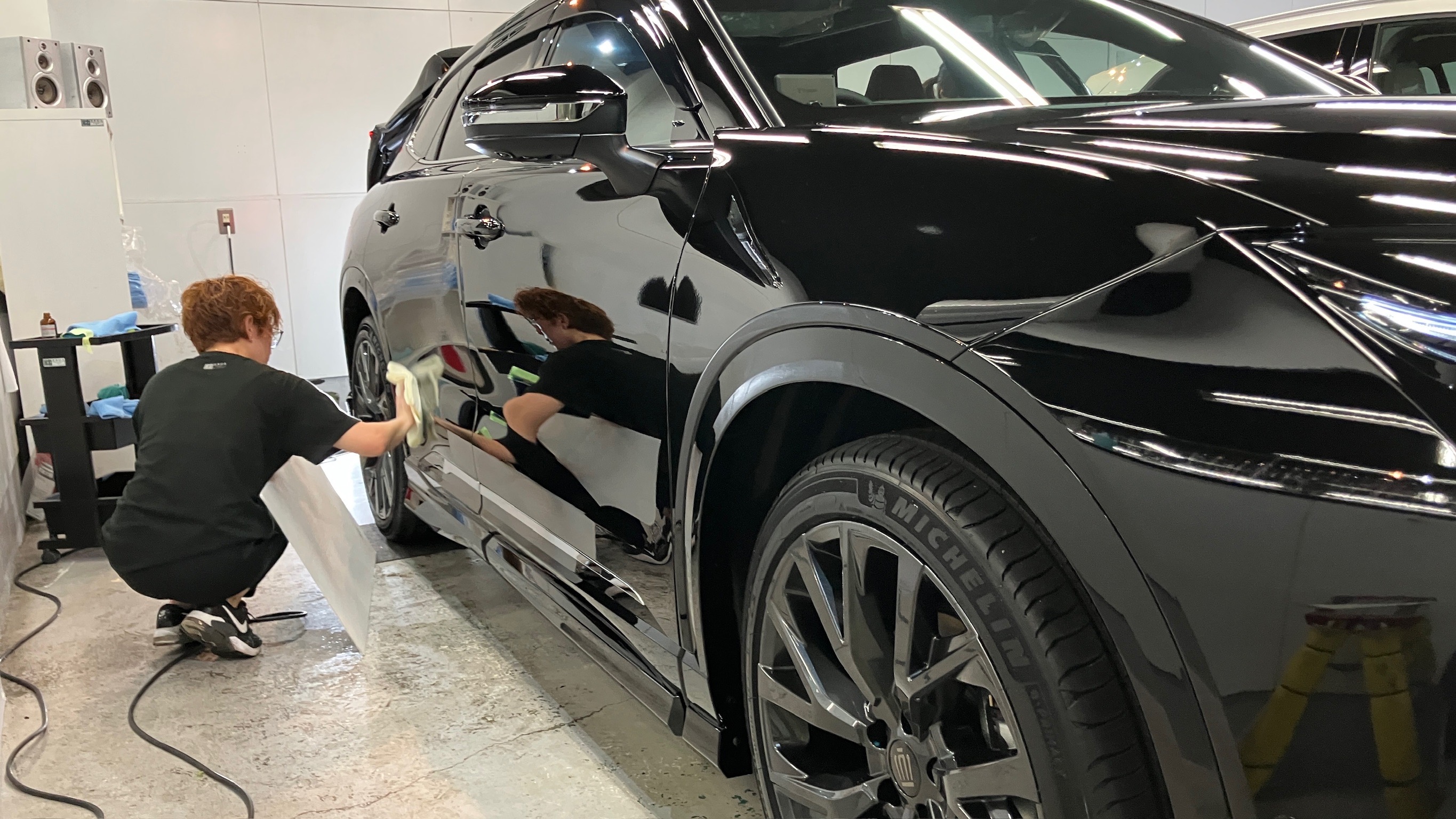 トヨタ・クラウンエステート:ガードグレイズ施工:施工写真4