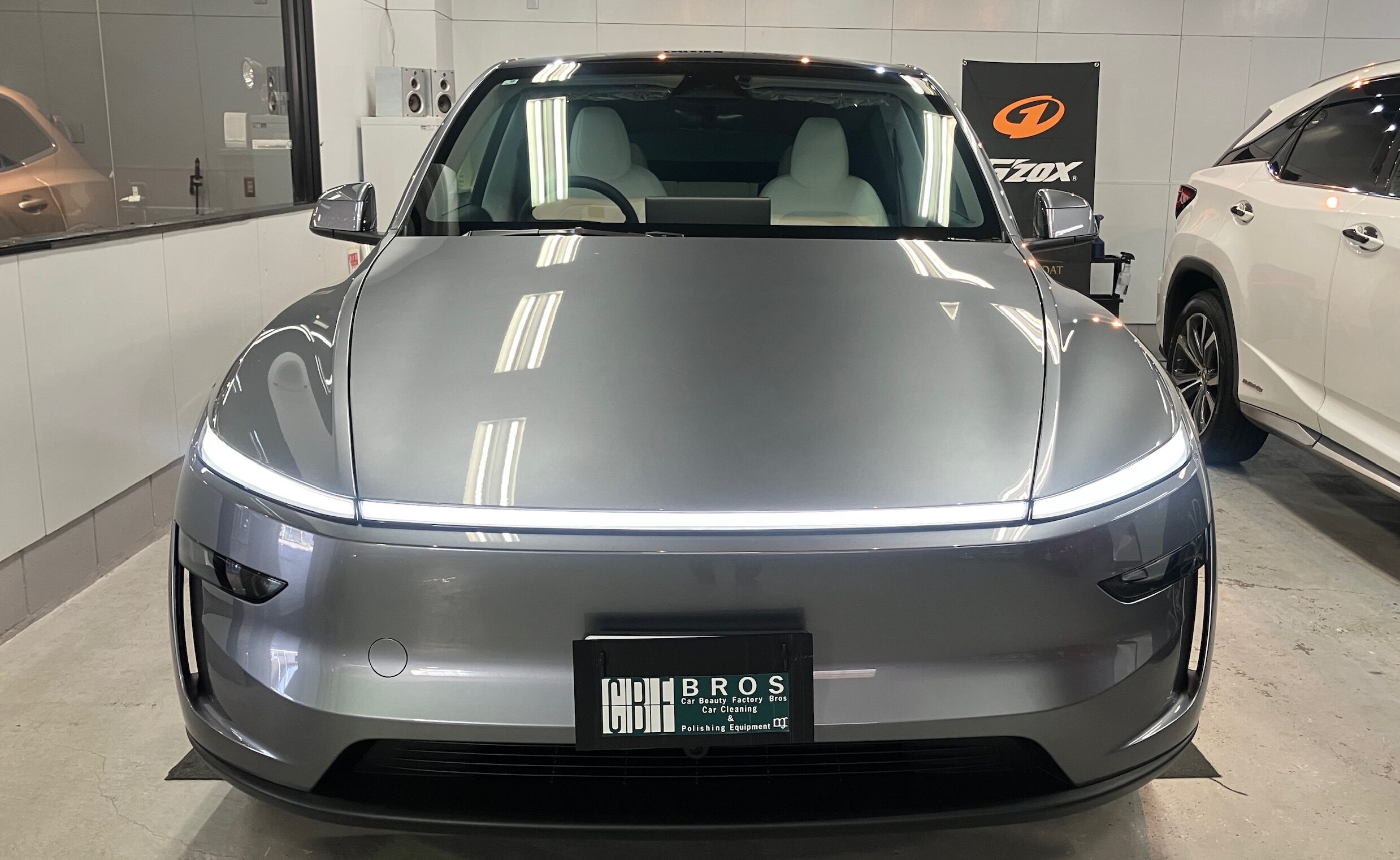テスラ・モデルY：アドバンスド施工：完成写真１