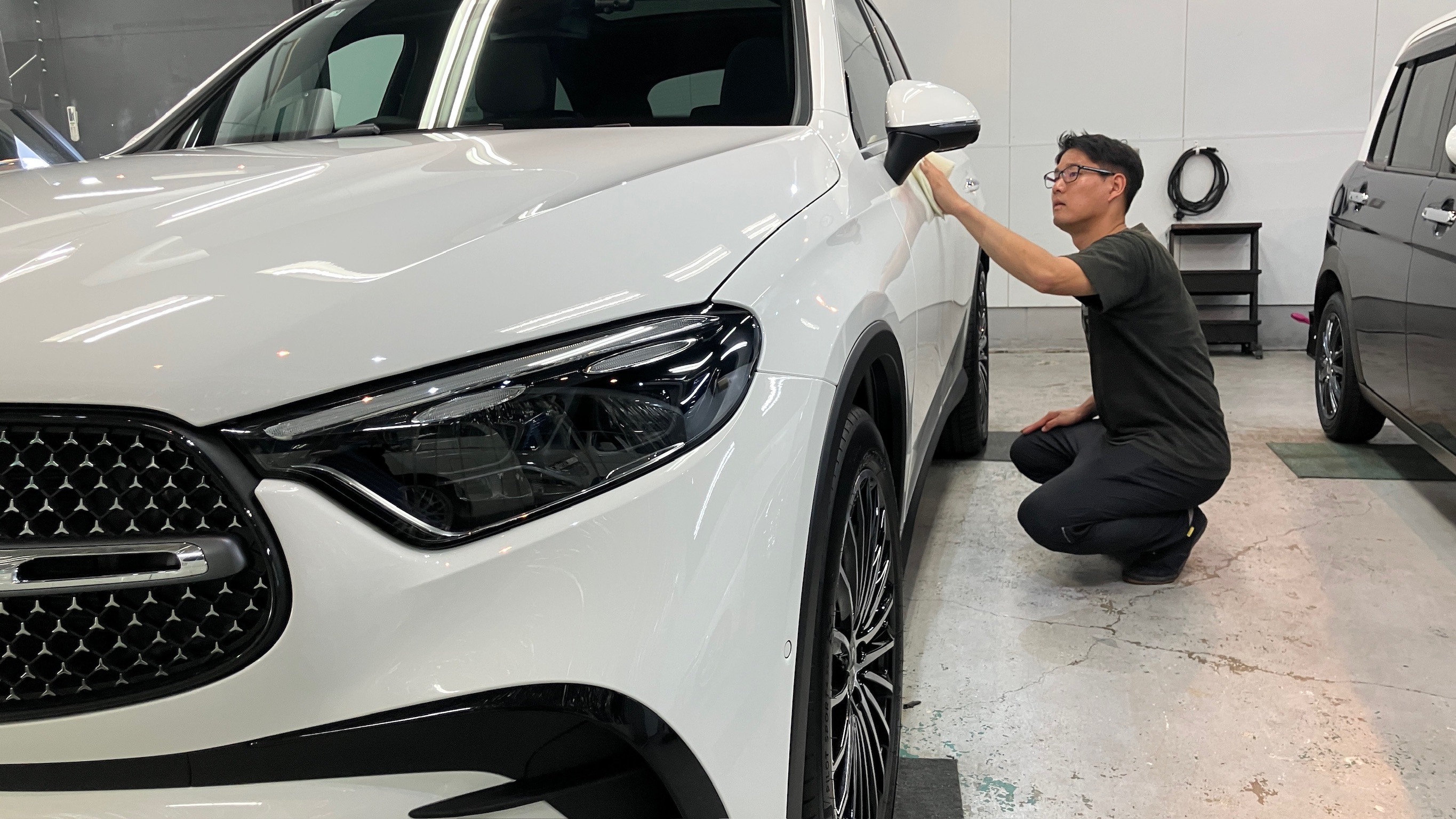 メルセデス・ベンツ・GLC:ガードグレイズ施工:施工写真4