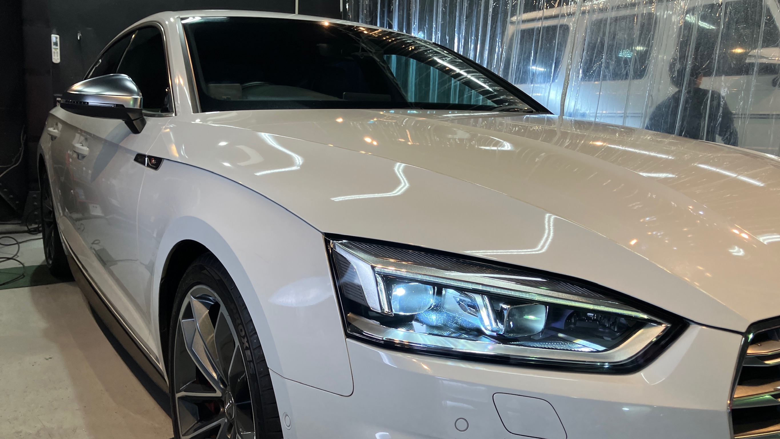 アウディ・A5:ヘッドライトリファイン:完成写真7