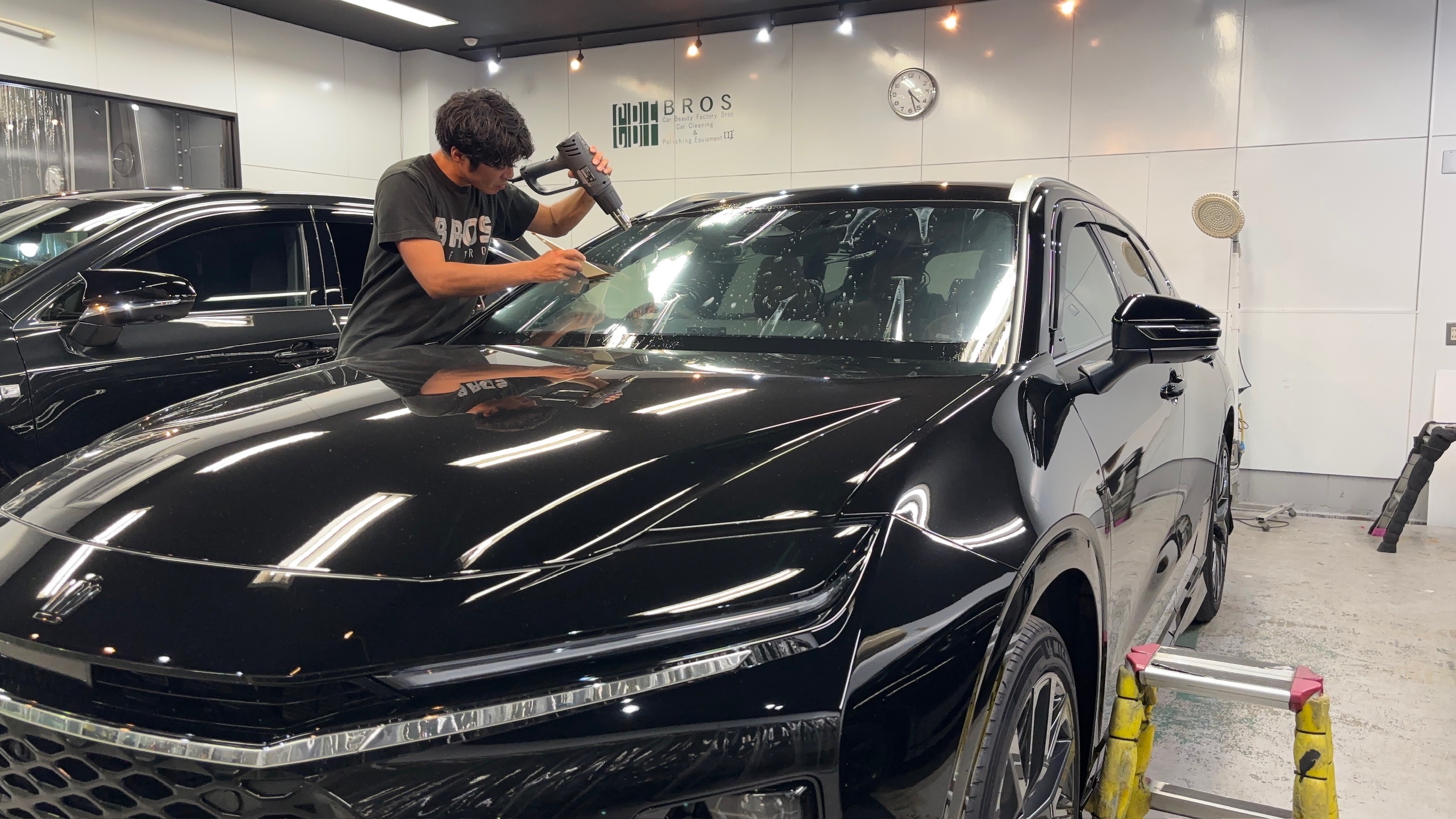 トヨタ・クラウンエステート:ガードグレイズ施工:施工写真5