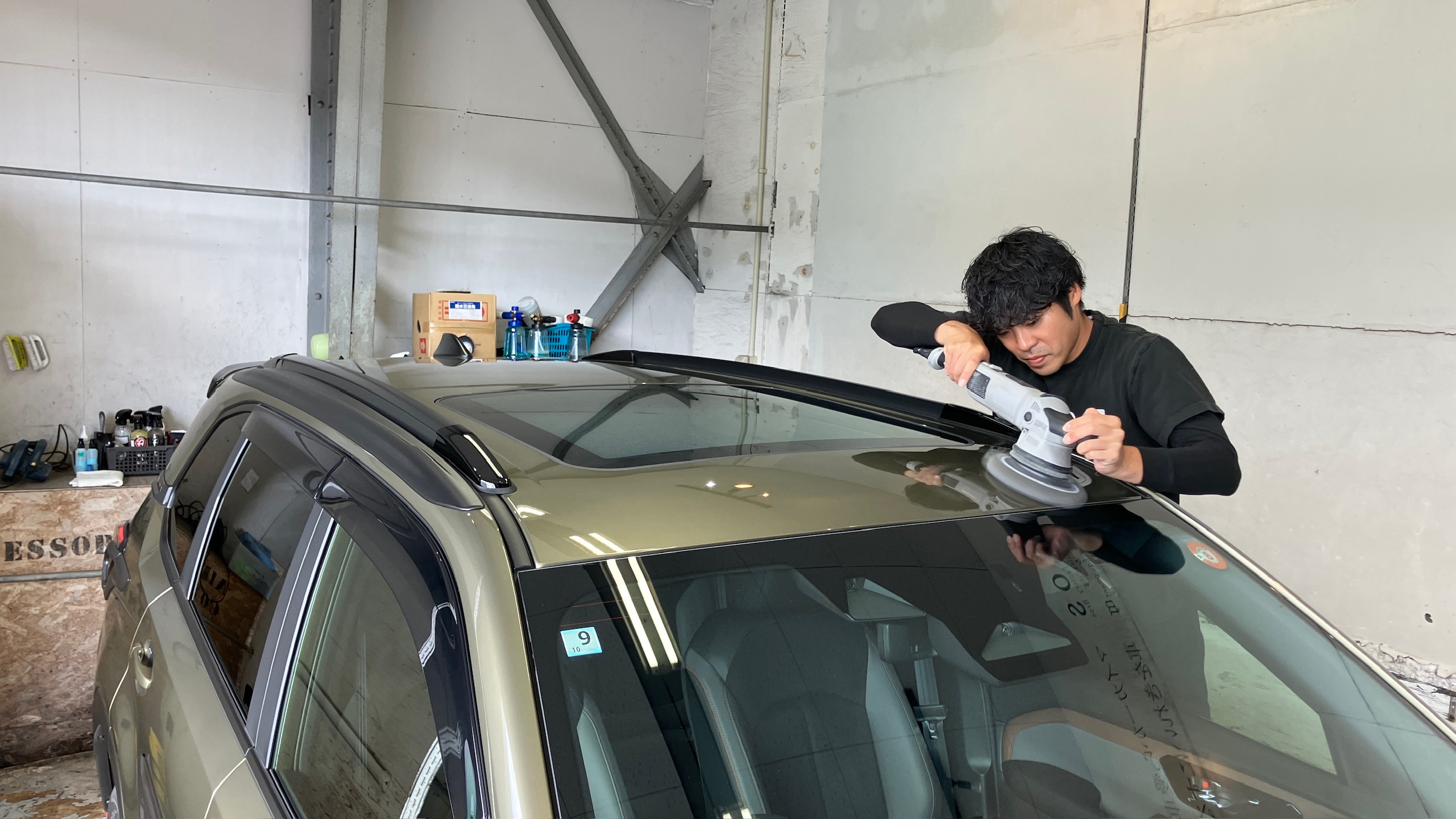 スバル・フォレスター:クラスM施工:施工写真2