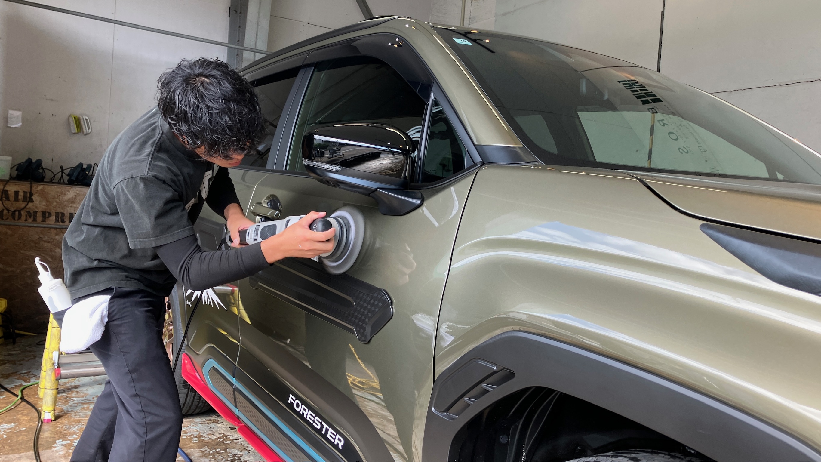 スバル・フォレスター:クラスM施工:施工写真1